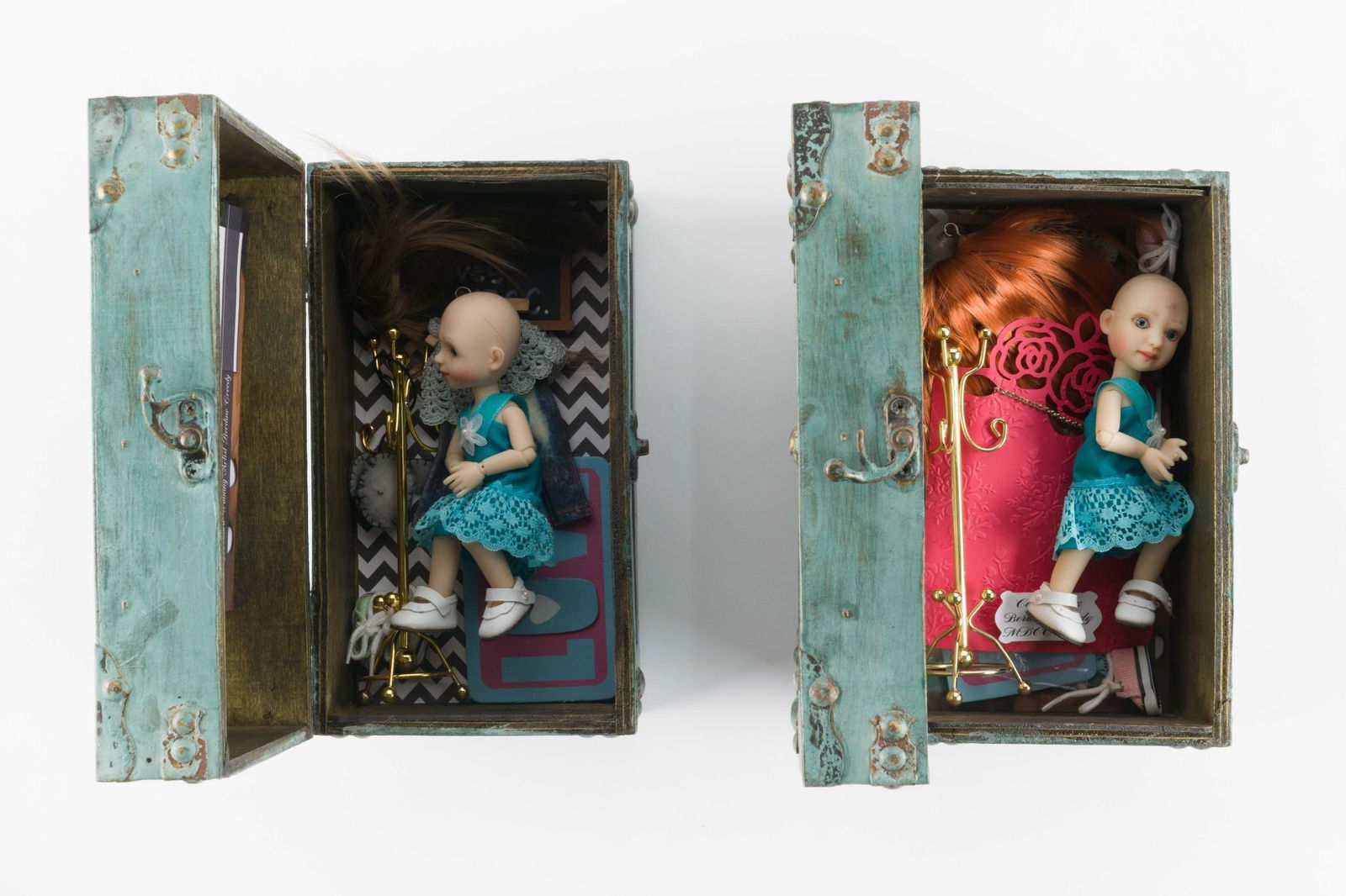 2 Berdine Creedy Special Edition of 15 Nina Dolls with Chests (1 of 5)