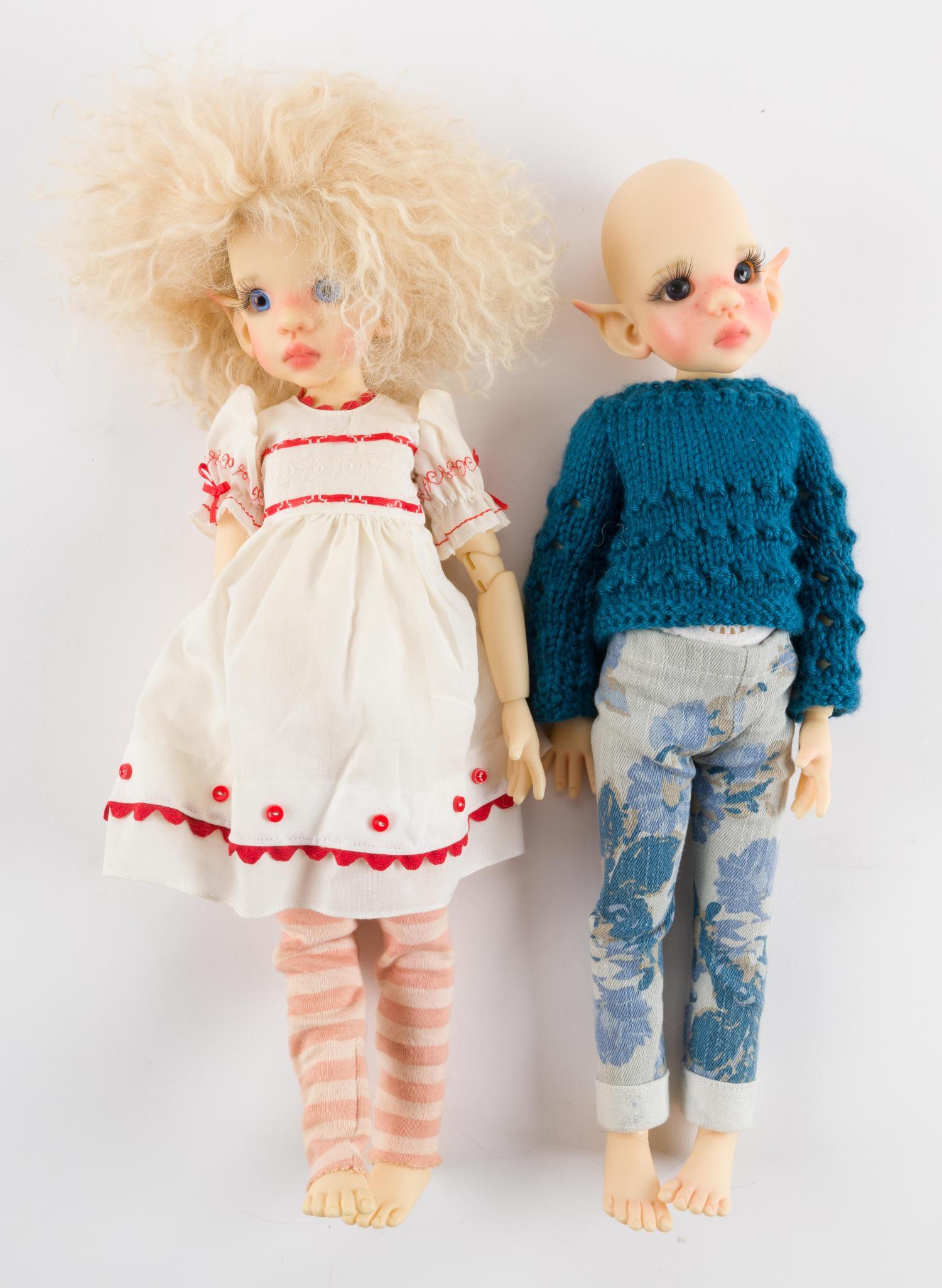 2 Kaye Wiggs Kaze Kidz Dolls (1 of 3)