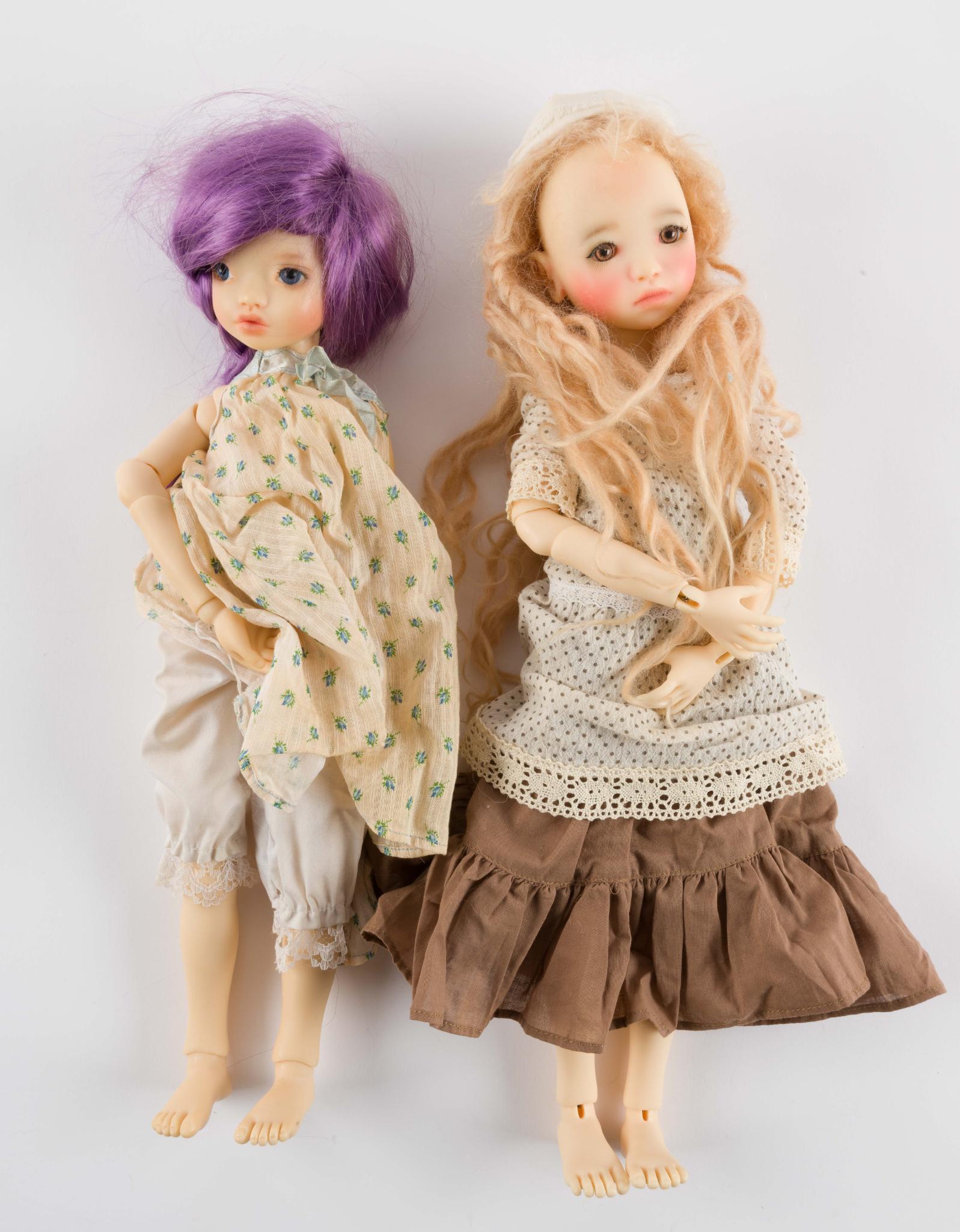 Two 15" Meadow Dolls (1 of 3)