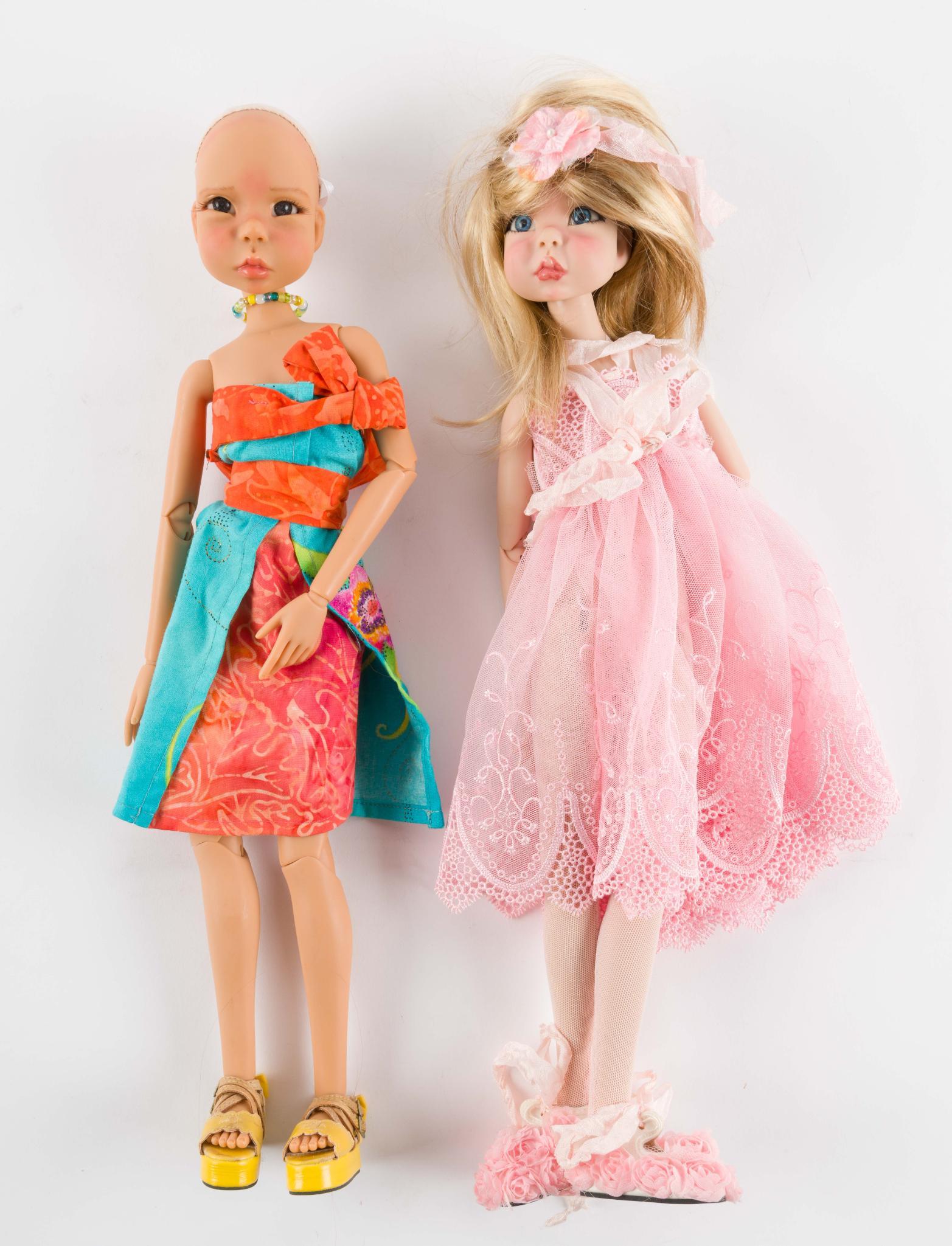 Two 18" Bo Bergemann Dolls (1 of 3)