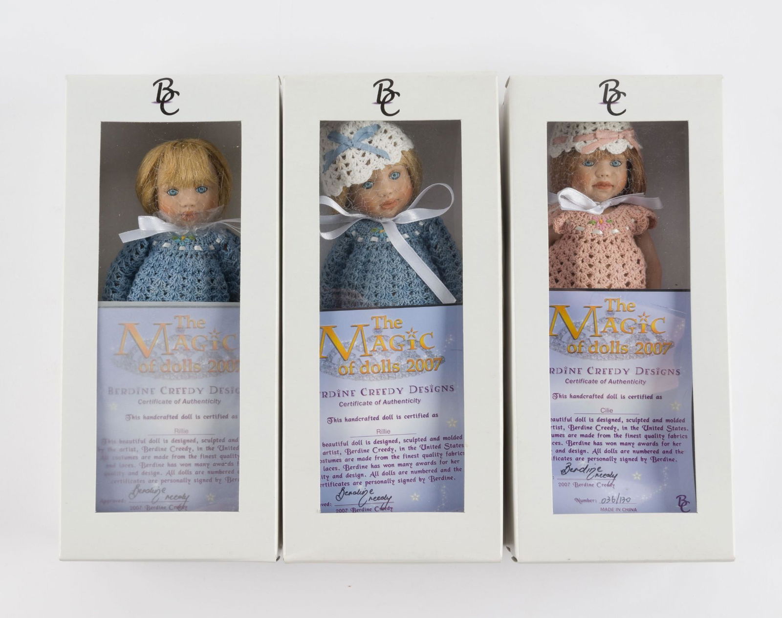 3 Berdine Creedy The Magic of Dolls 2007 in OBs (1 of 4)