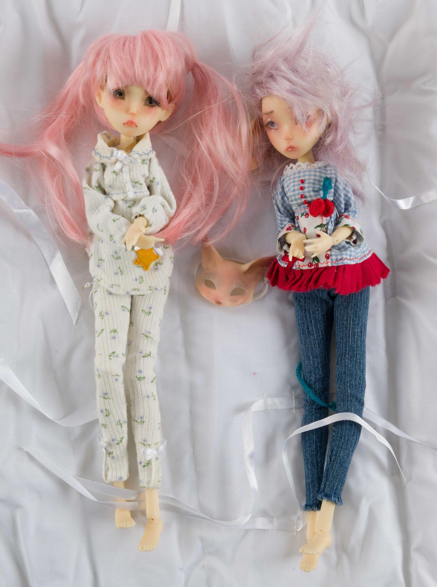 2 Nymphea Nymphee Dolls (1 of 1)