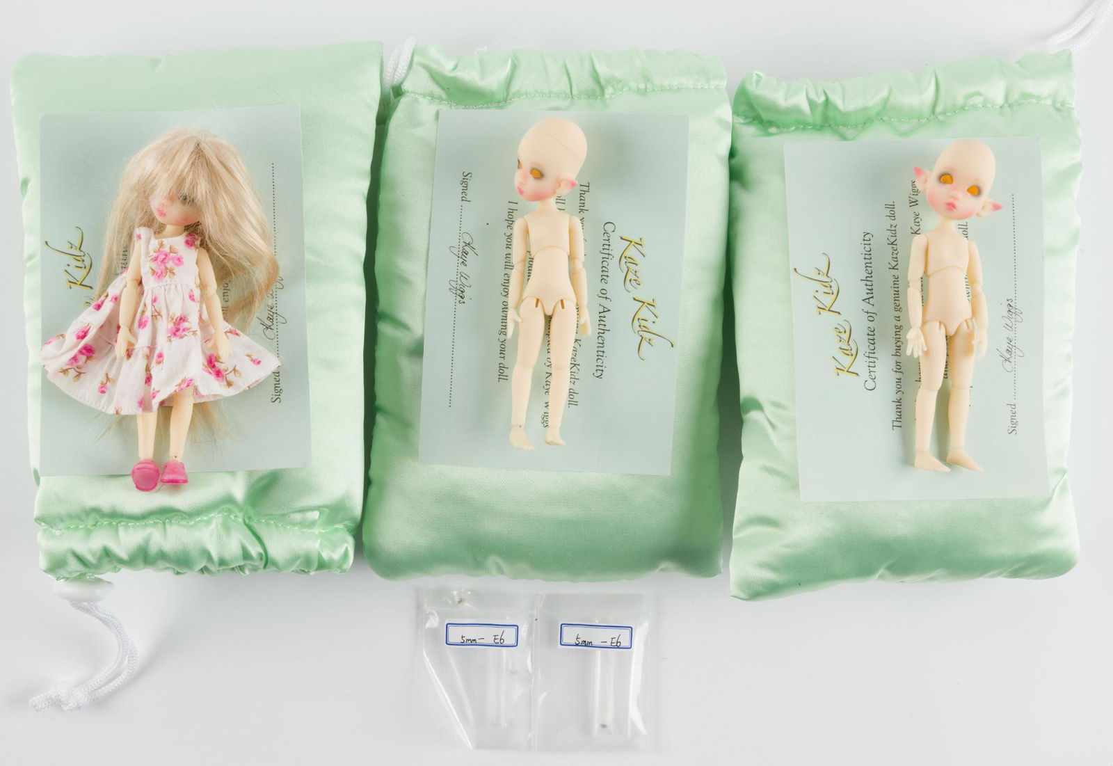 3 - 5" Kaye Wiggs Kaze Kidz Dolls (1 of 7)