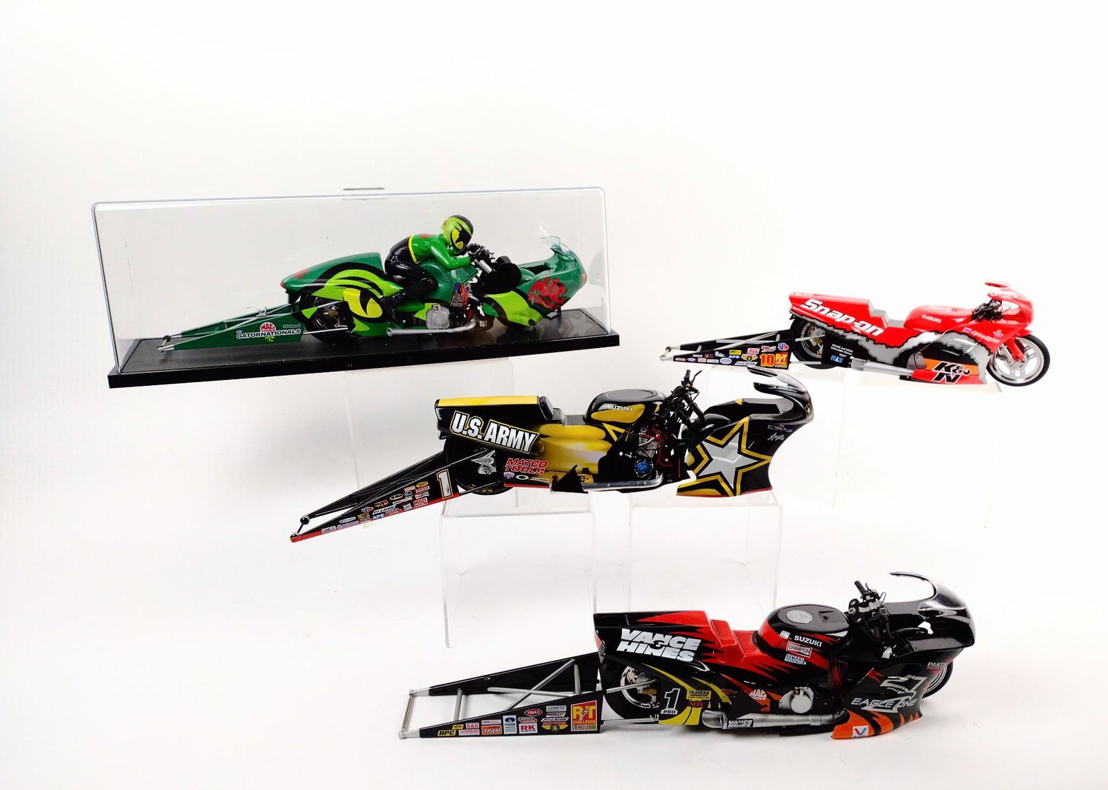 4 Replica Suzuki Motorcycles (1 of 4)