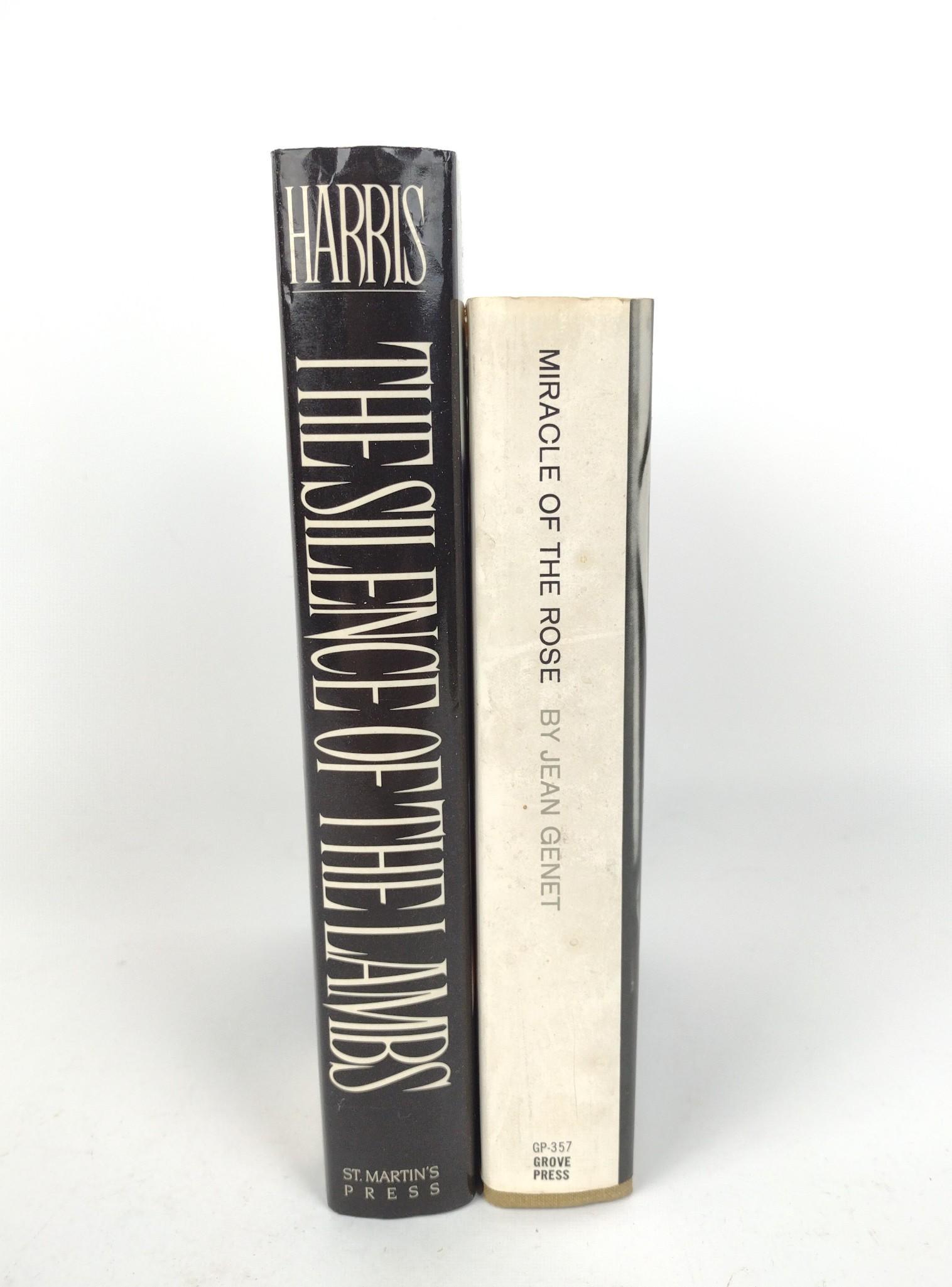 2 First Edition Jean Genet and Thomas Harris (1 of 7)