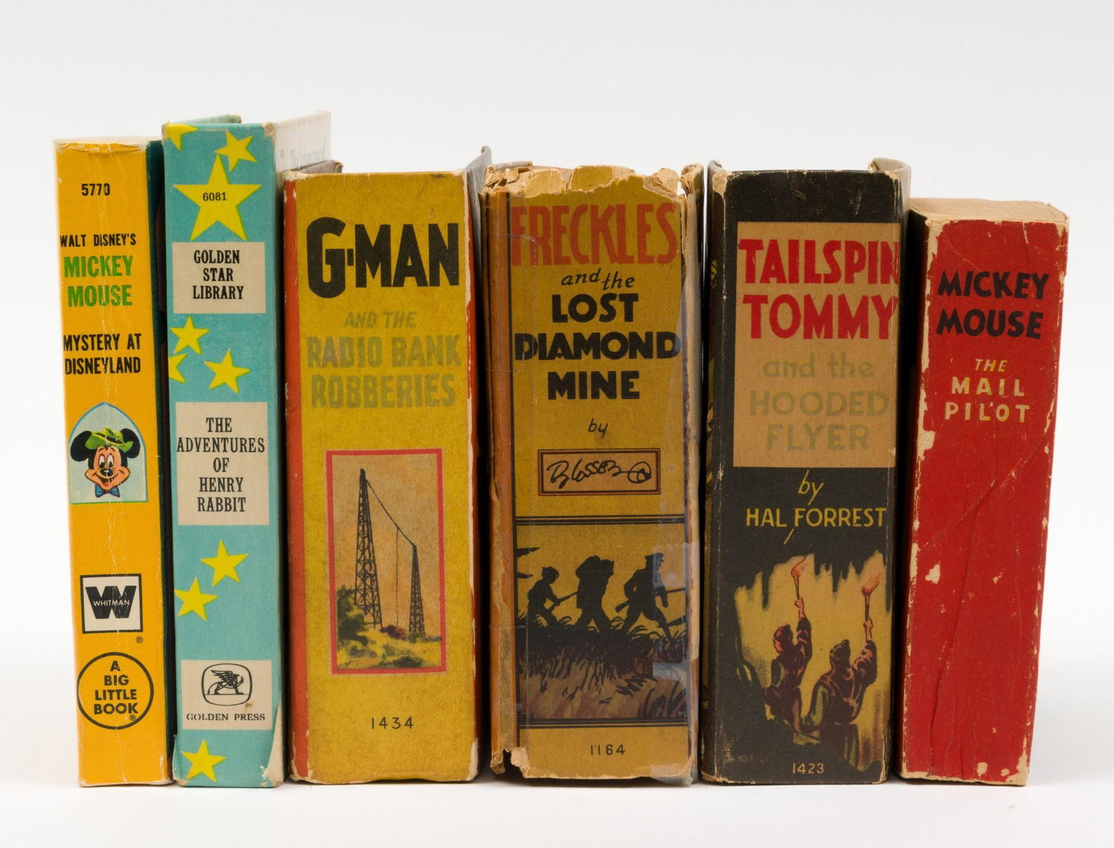 6 Little Big Books Incl Mickey Mouse (1 of 7)