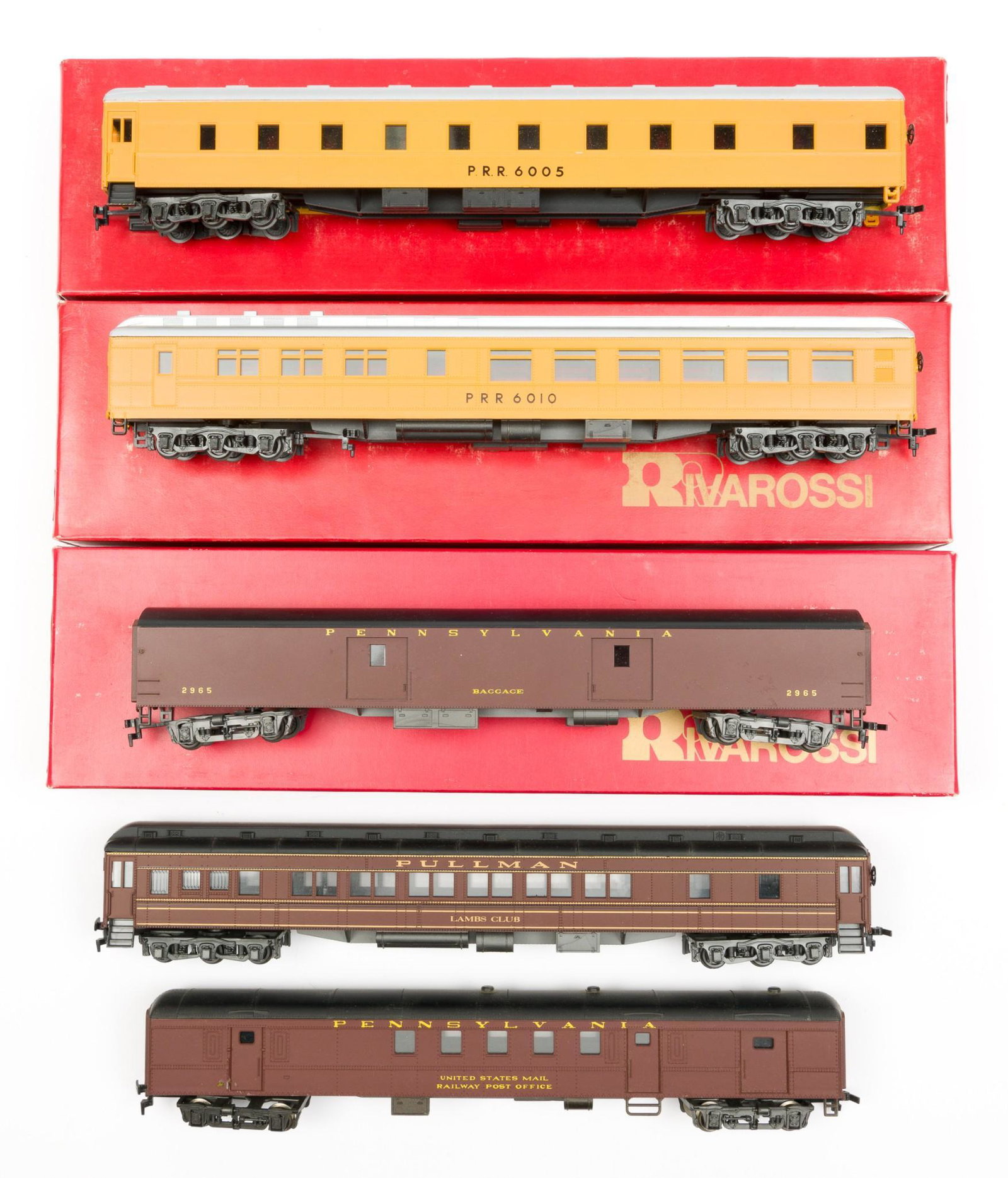 5 Rivarossi PRR Passenger Cars (1 of 6)