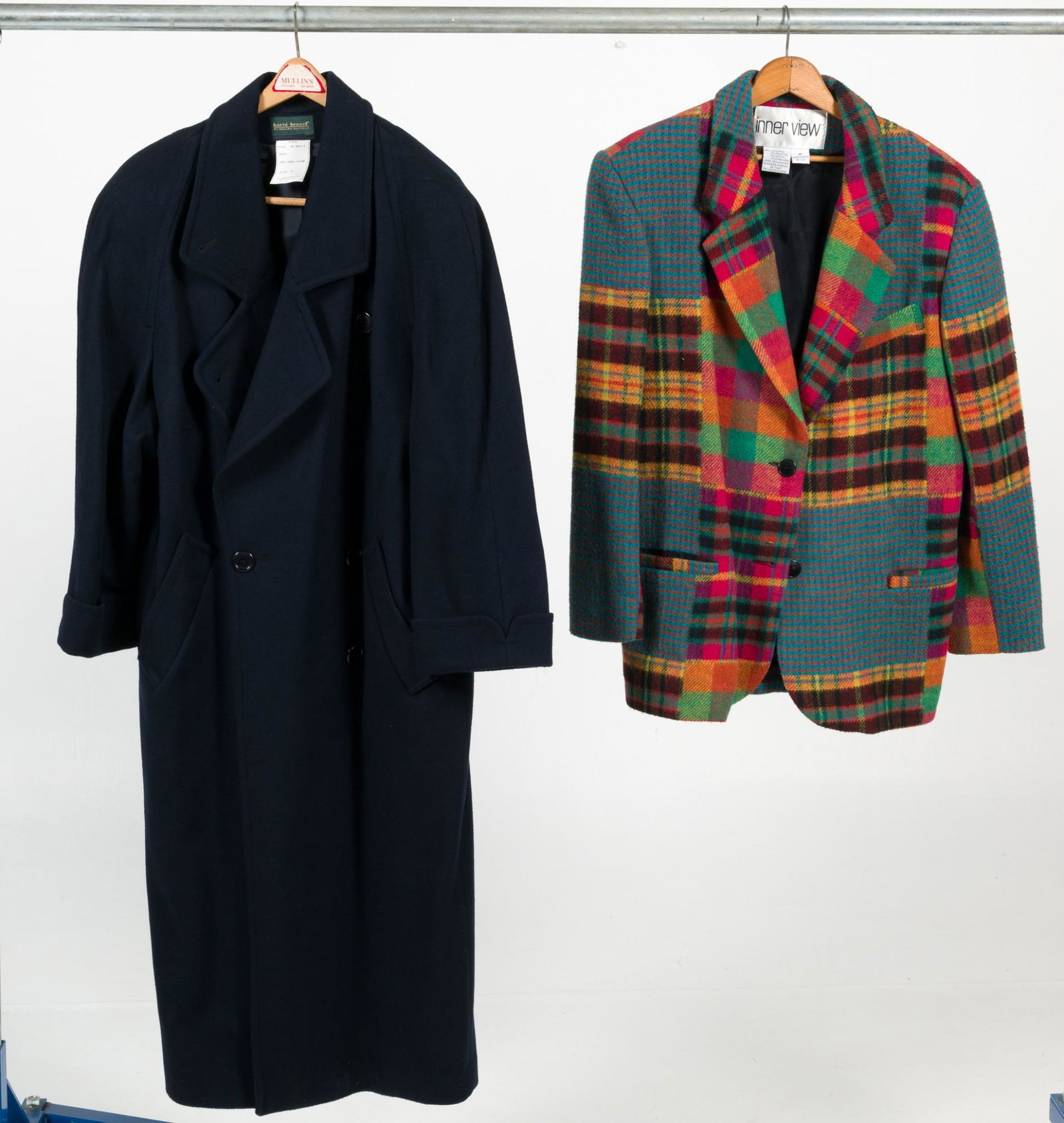 2 Ladies Wool Coats incl Herve Bernard (1 of 7)