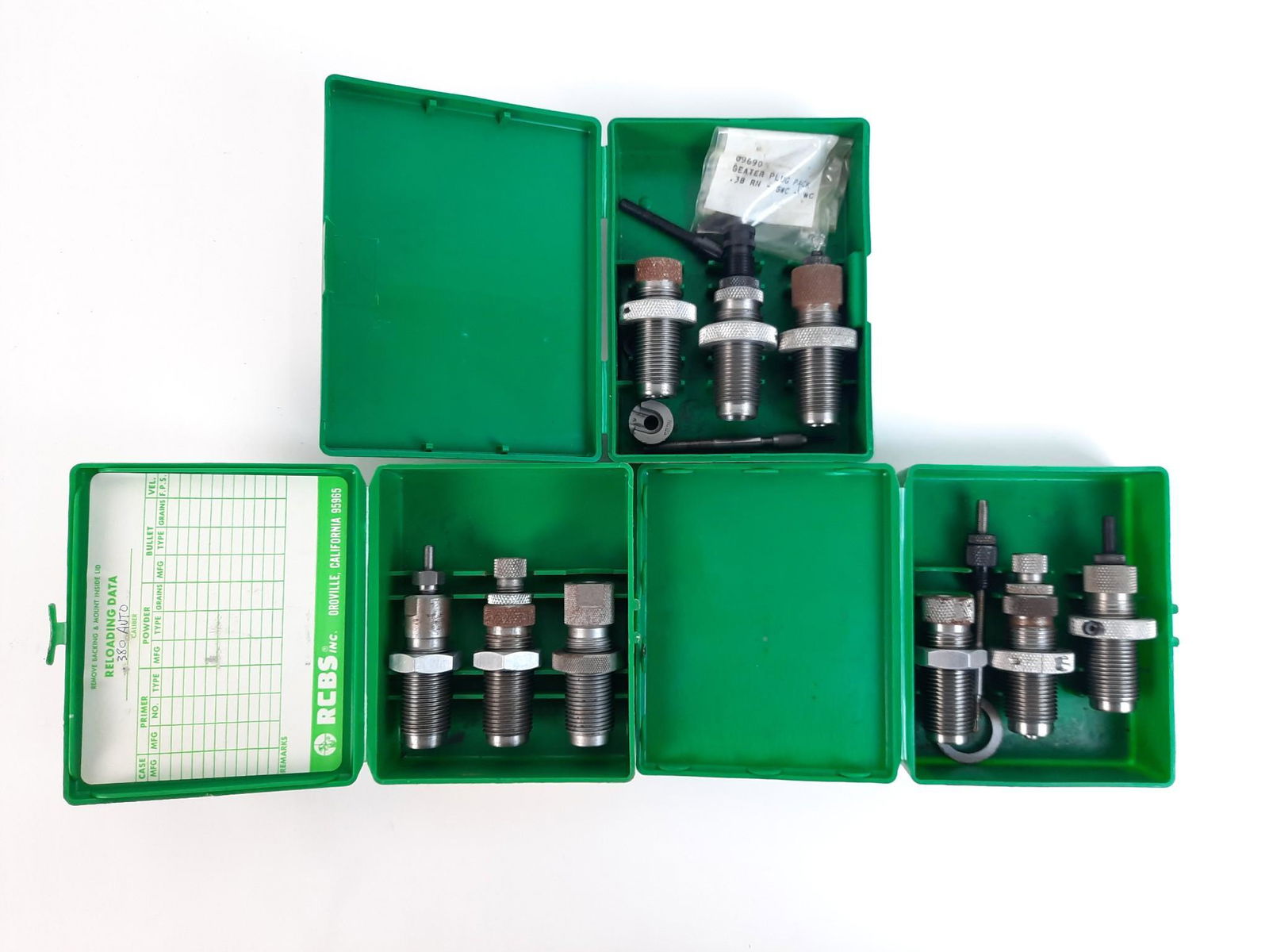 3 RCBS Reloading Dies incl .357 MAG (1 of 7)