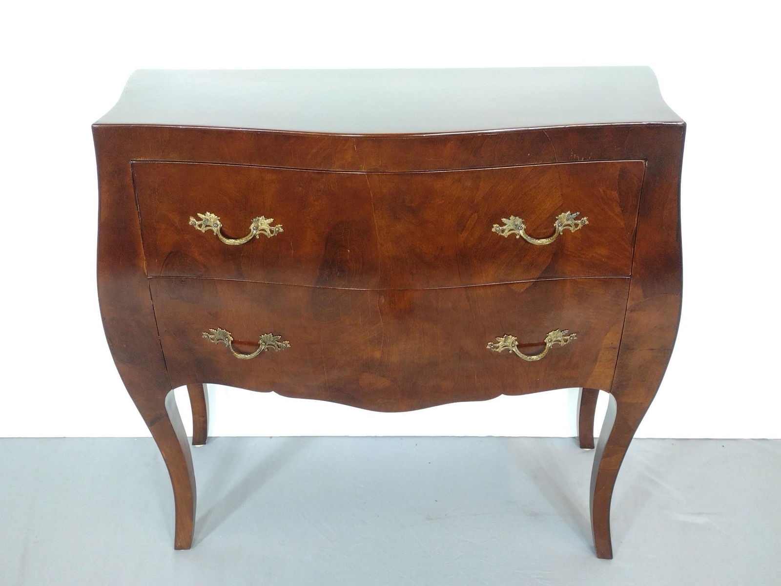 2 Drawer Bombe Chest (1 of 9)