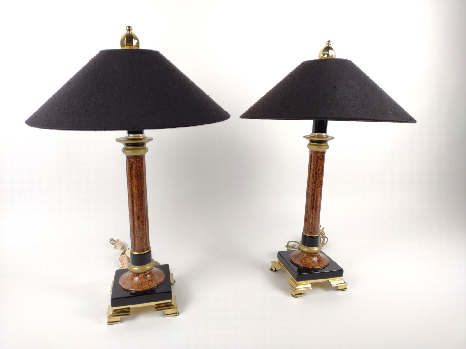 Pr Ceramic Table Lamps (1 of 4)