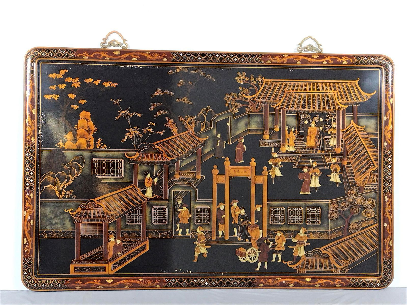 Maitland-Smith Asian Wall Hang (1 of 6)