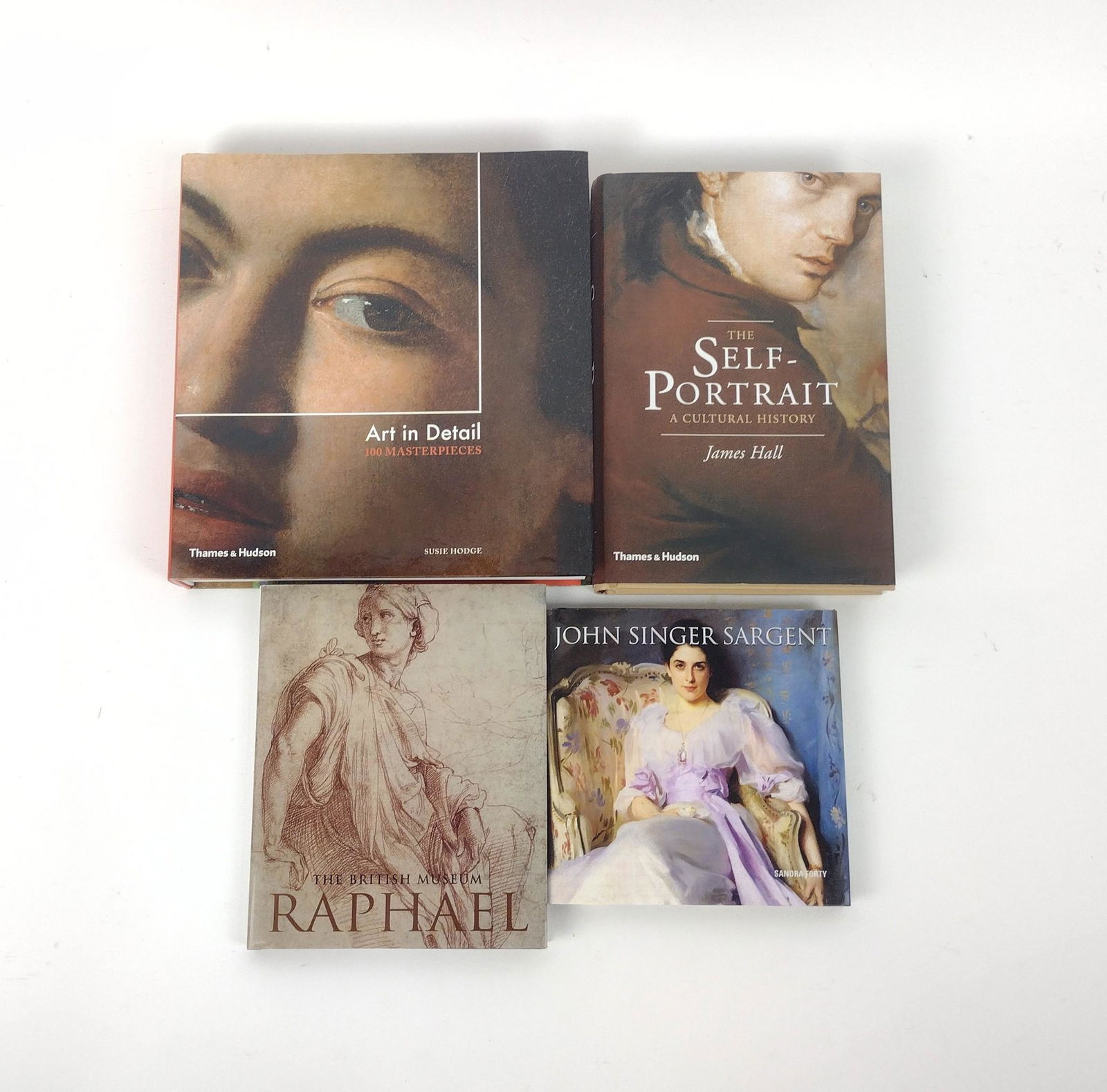4 Art Books incl Art in Detail: Also includes John Singer Sargent and more. MEG IMPORTANT: Before bidding, please read the terms and conditions. When you registered for the auction you agreed to these terms and will be required to c