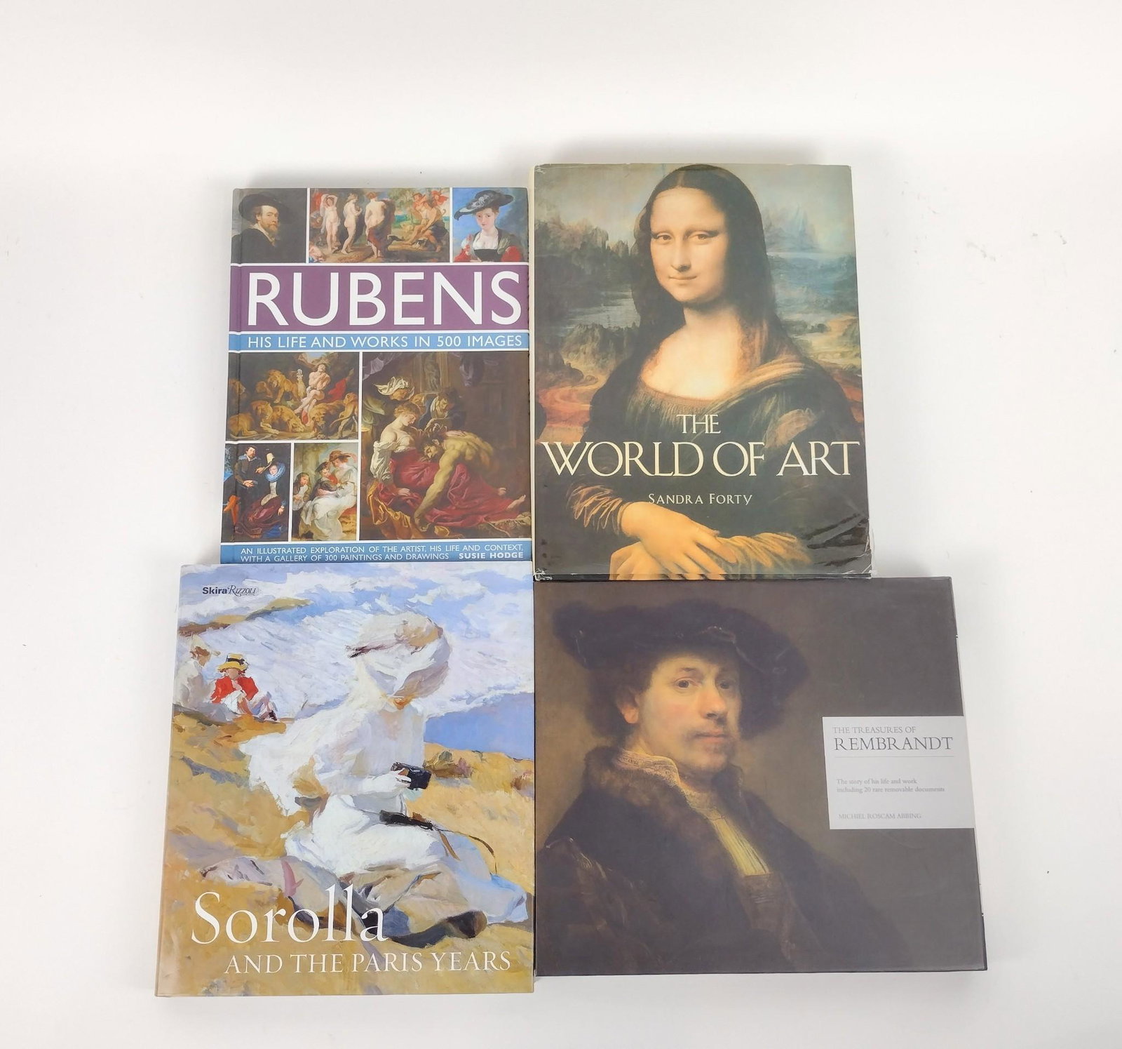 4 Coffee Table Art Books incl Rembrandt (1 of 11)