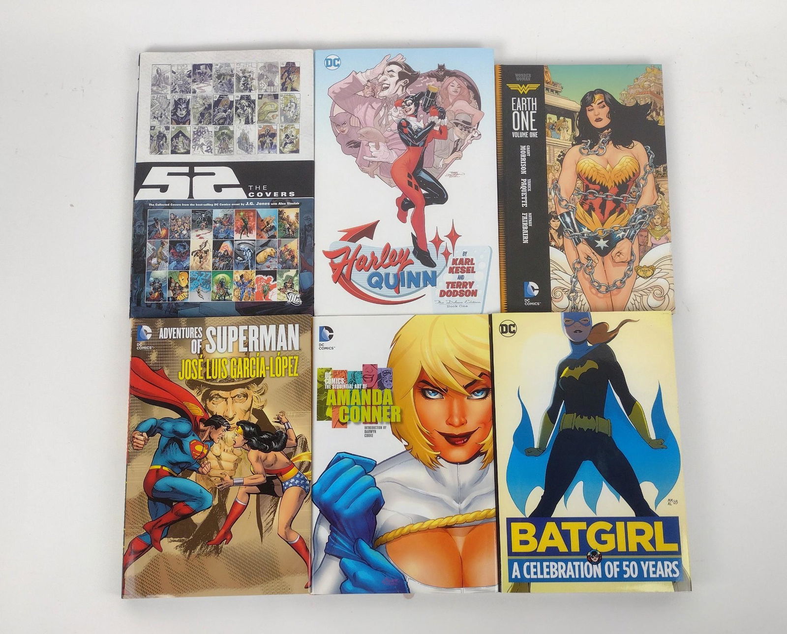 6 DC Comics Books incl The Sequential Art of Amanda Conner (1 of 14)