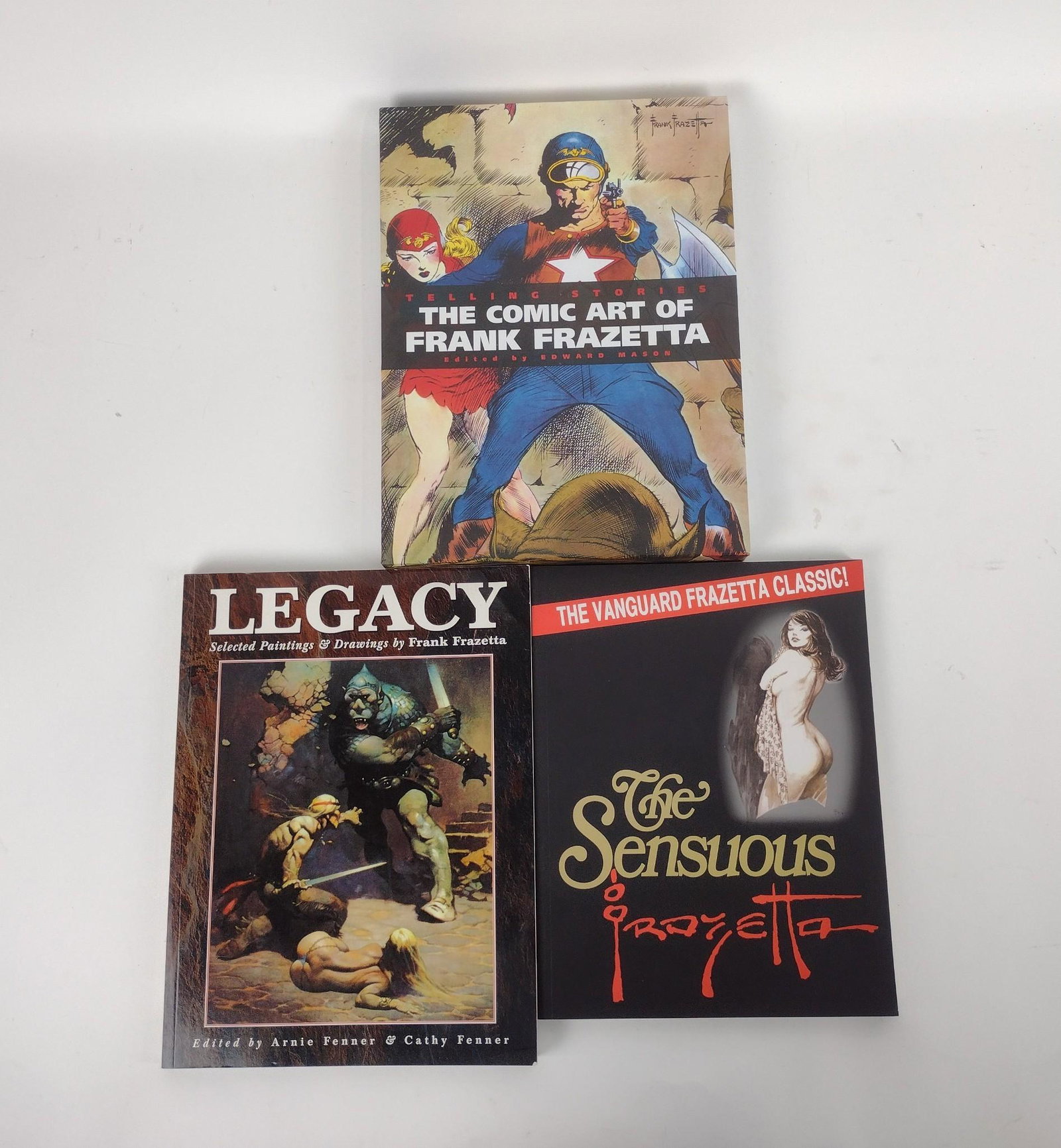 3 Frank Frazetta Comic Art Books (1 of 12)