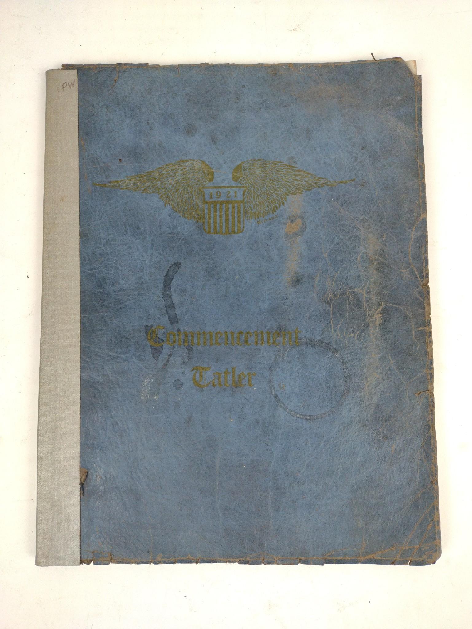 Tech Tatler Yearbook Harrisburg PA Tech High School 1921 (1 of 11)