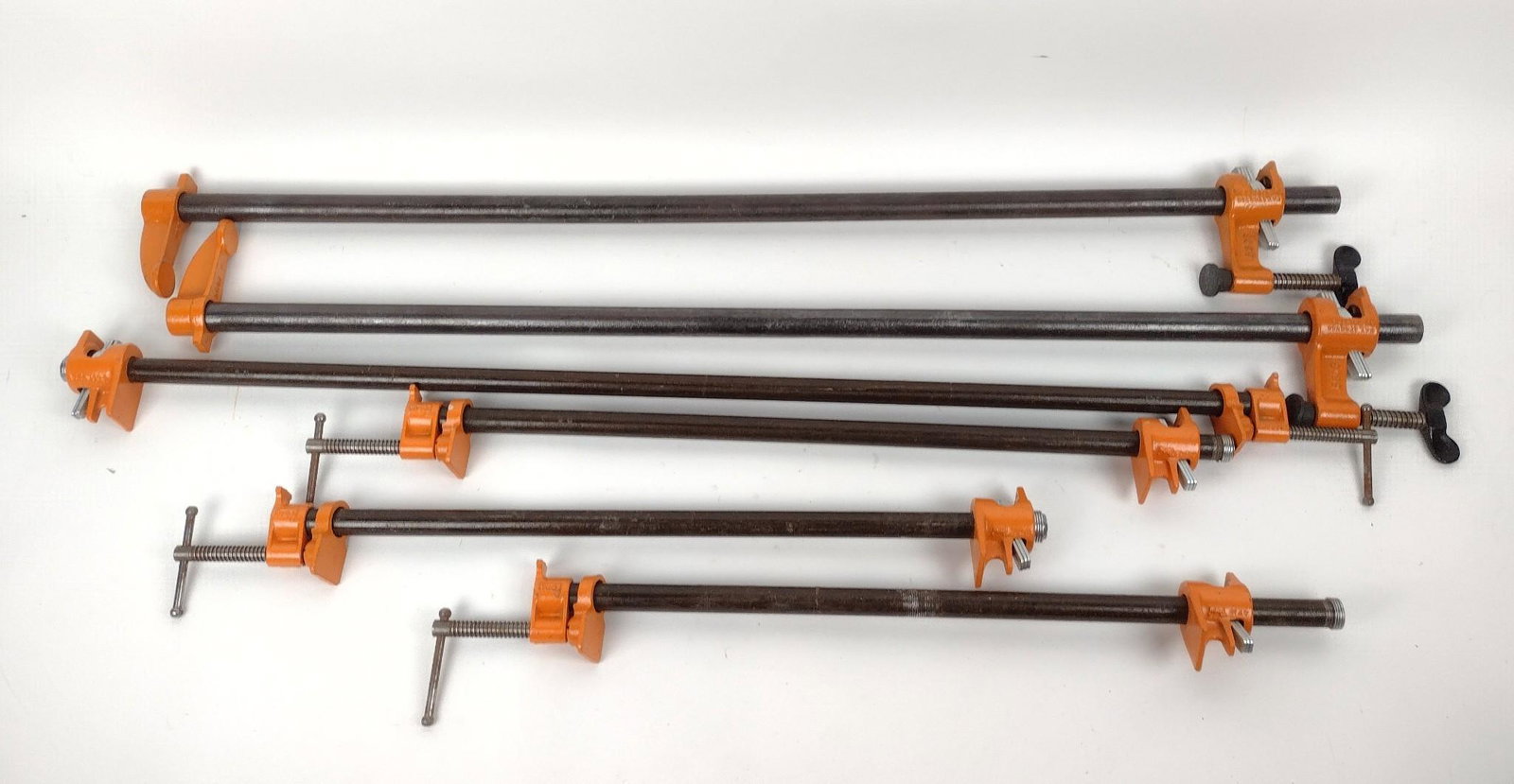 6 Pony Adjustable Pipe Clamps (1 of 2)