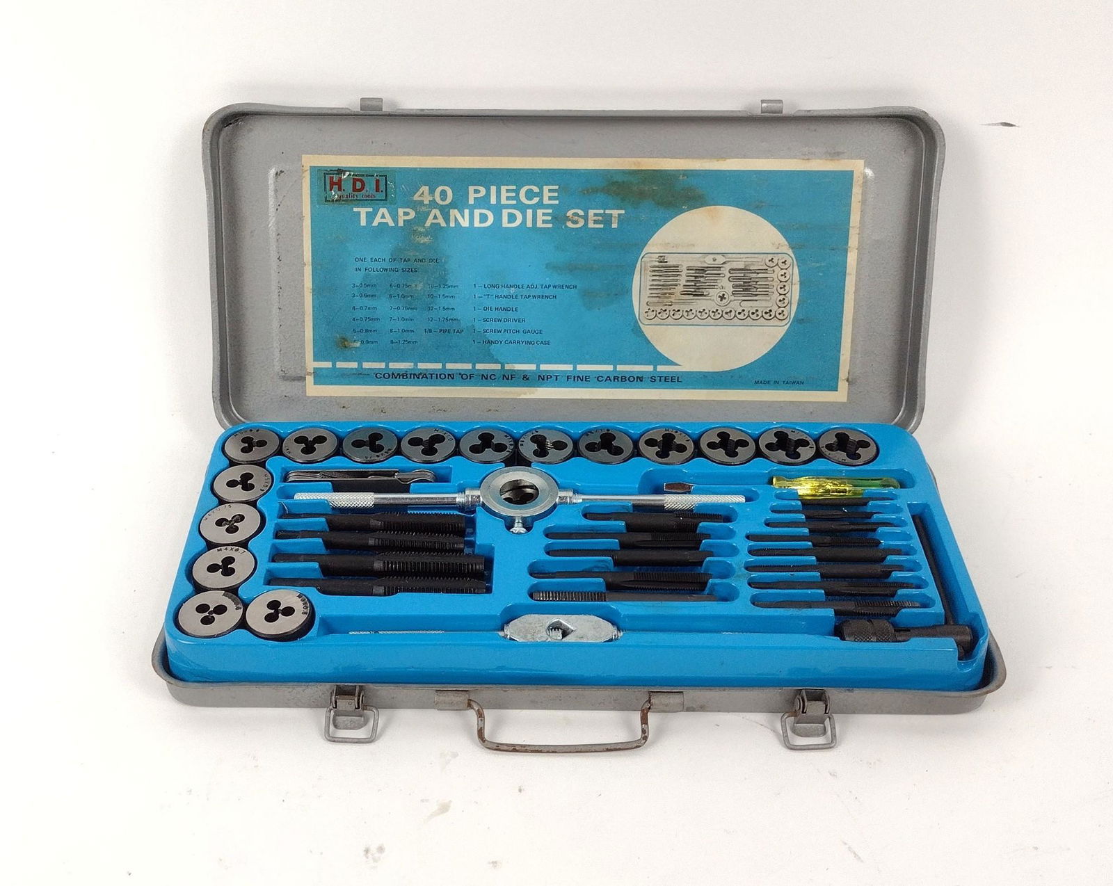 40 Pc. Tap & Die Set (1 of 2)