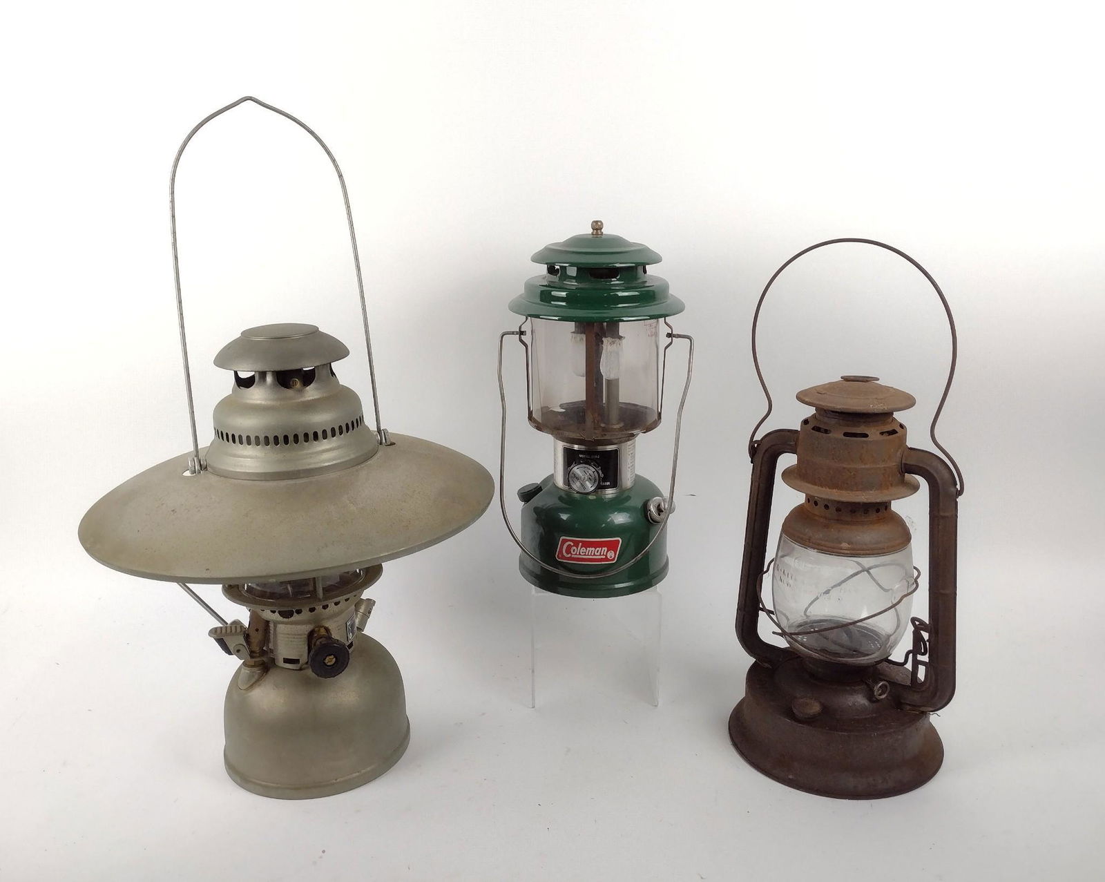 3 Kerosene Lanterns incl Coleman (1 of 7)