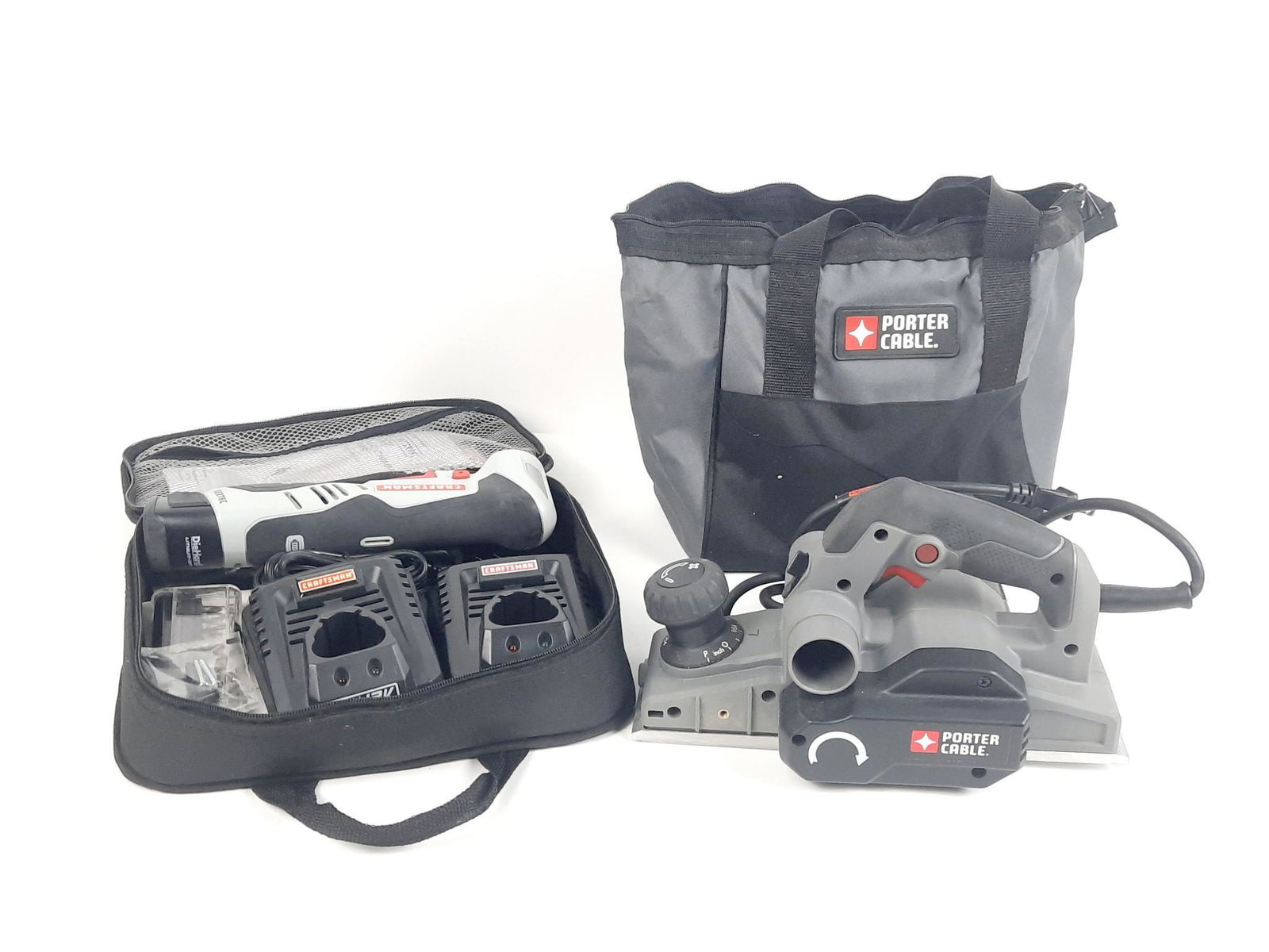 Craftsman Cordless Right Angle Driver and Porter Cable Sander (1 of 4)