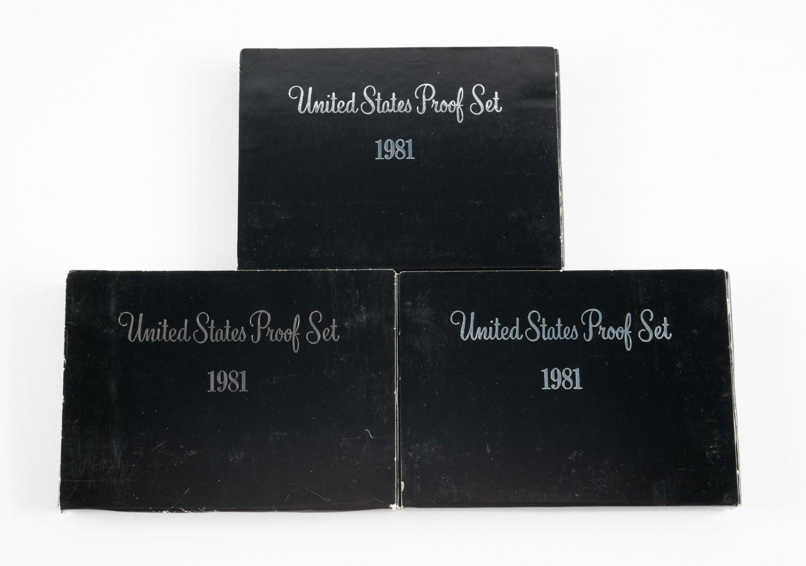 3 1981 Type II US Proof Sets (1 of 7)