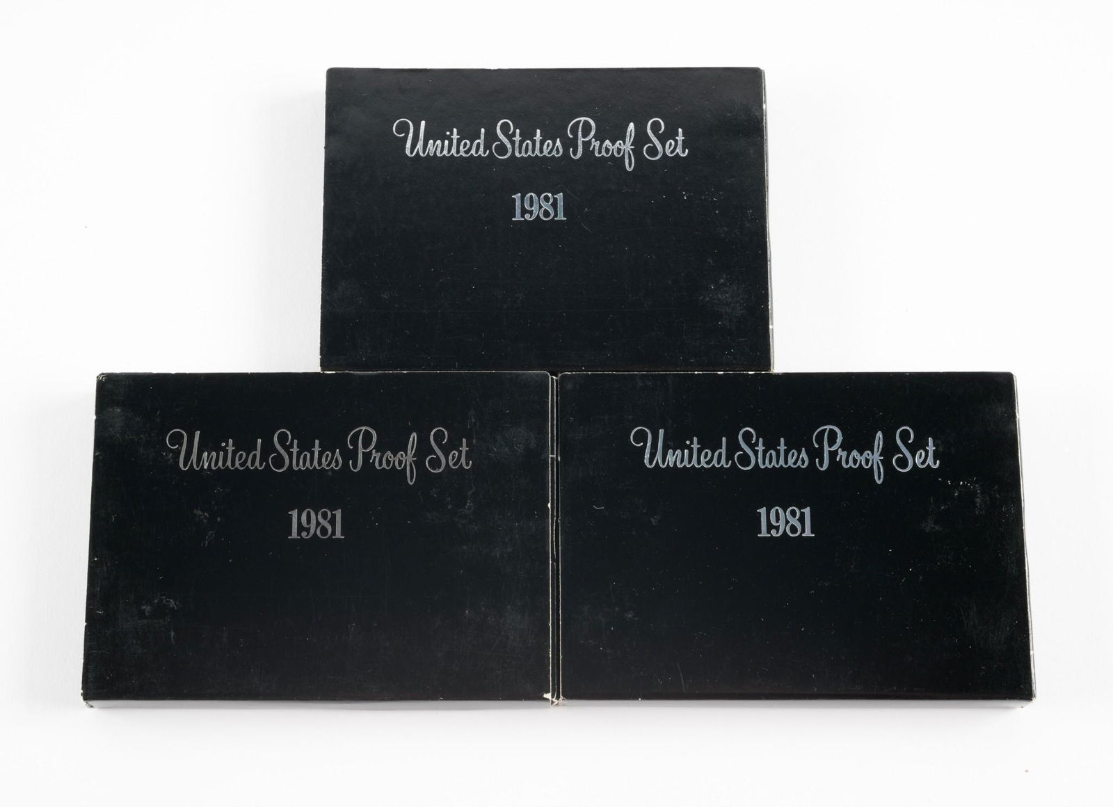 3 1981 Type II US Proof Sets (1 of 7)