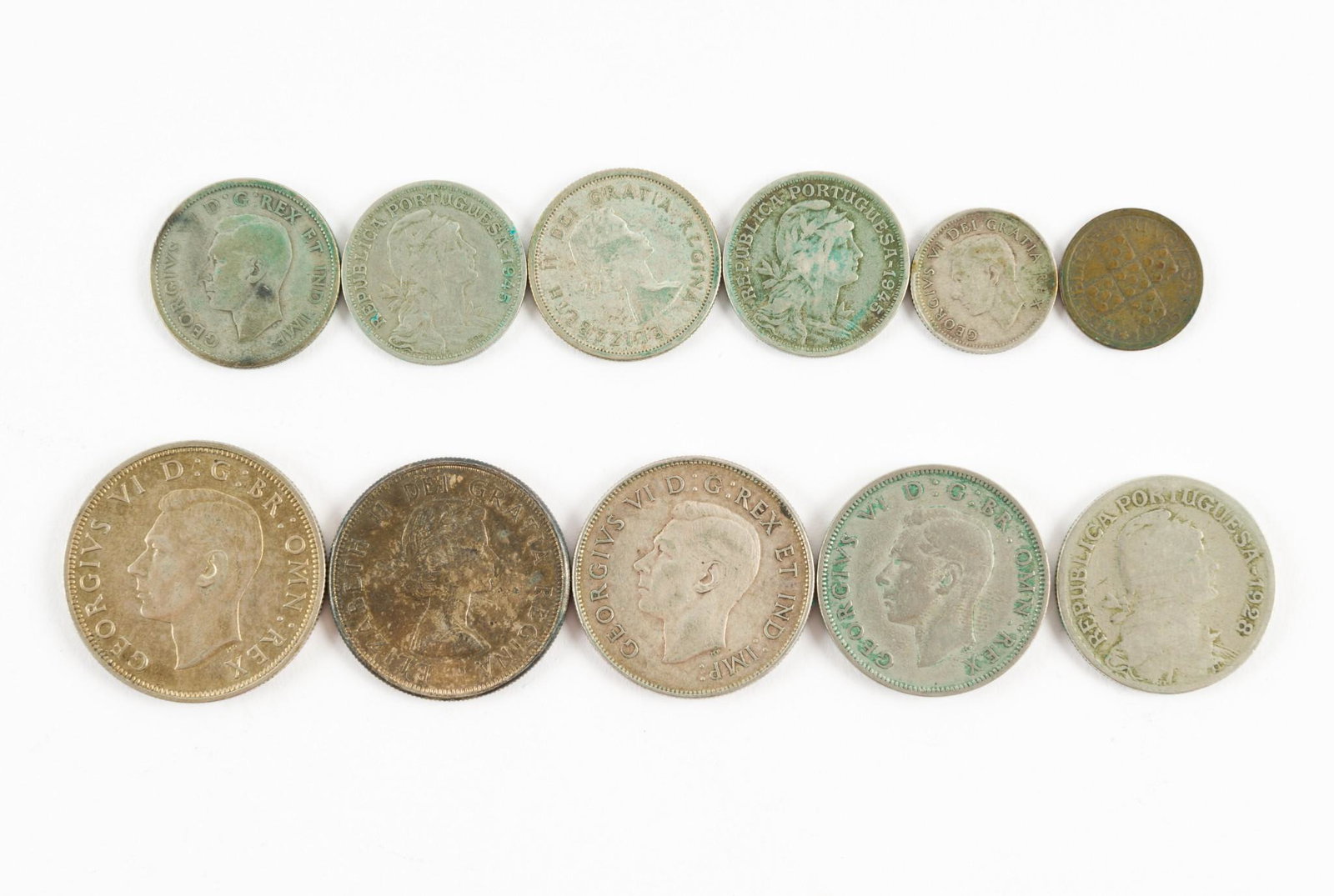 11 World Silver Coins (1 of 2)