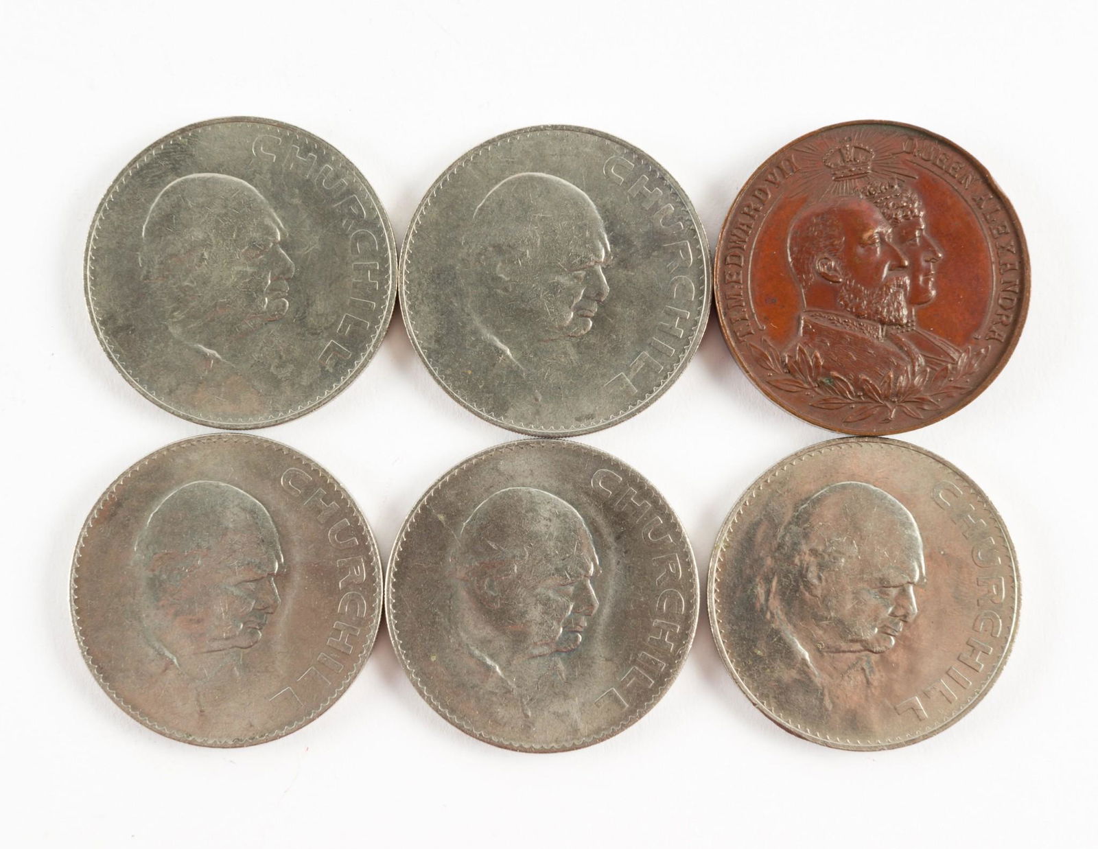 6 British Commemoratives (1 of 2)