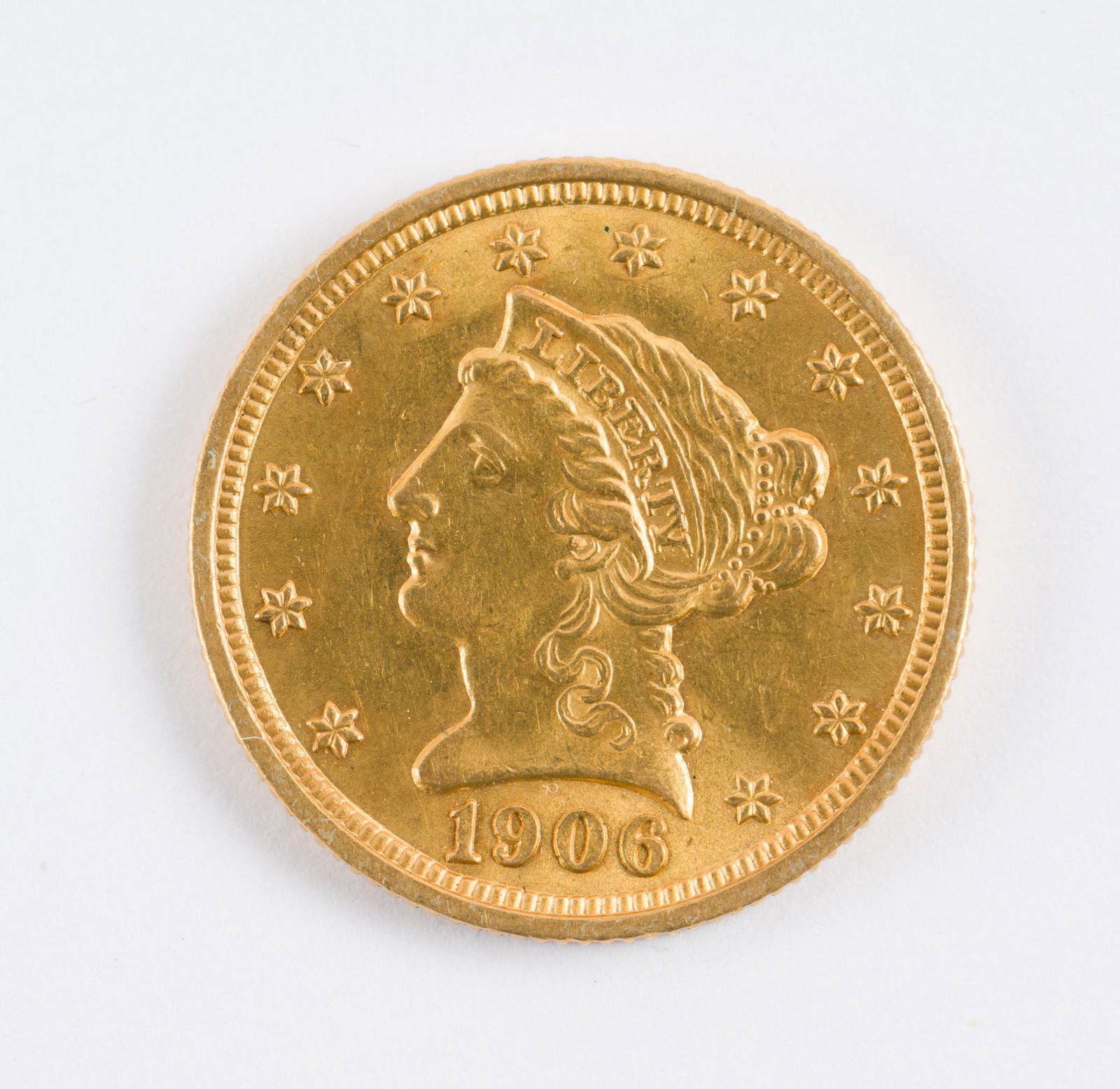 1906 Liberty Head $2.50 Gold Quarter Eagle (1 of 2)