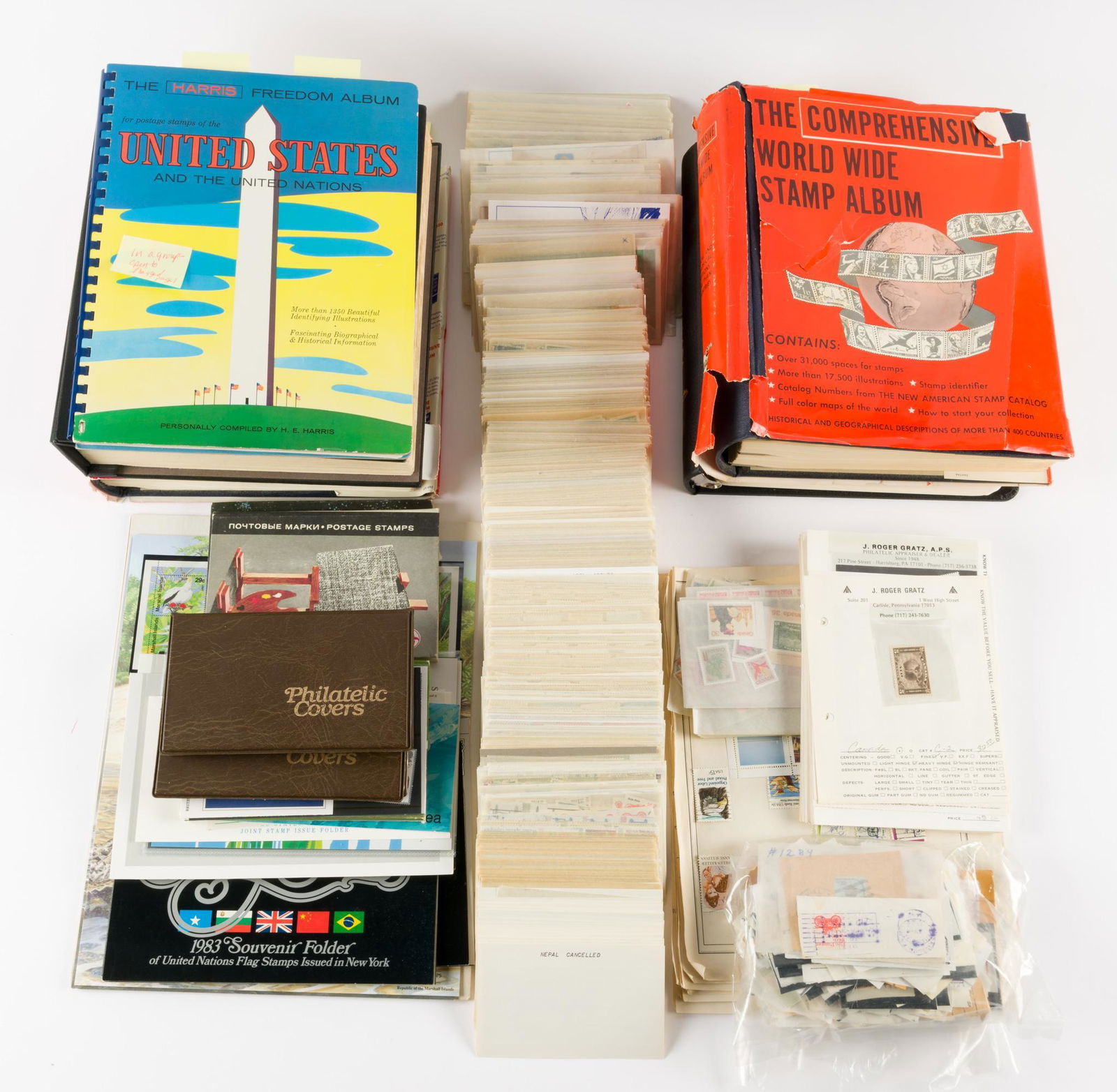 Large US and International Stamp Collection (1 of 18)