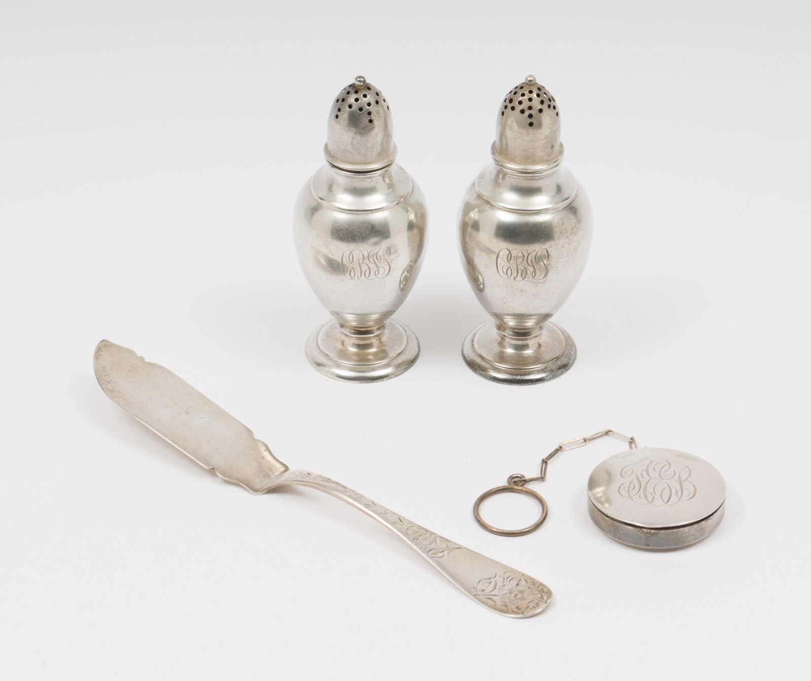 4 Sterling Articles Incl S. Kirk & Son (1 of 9)