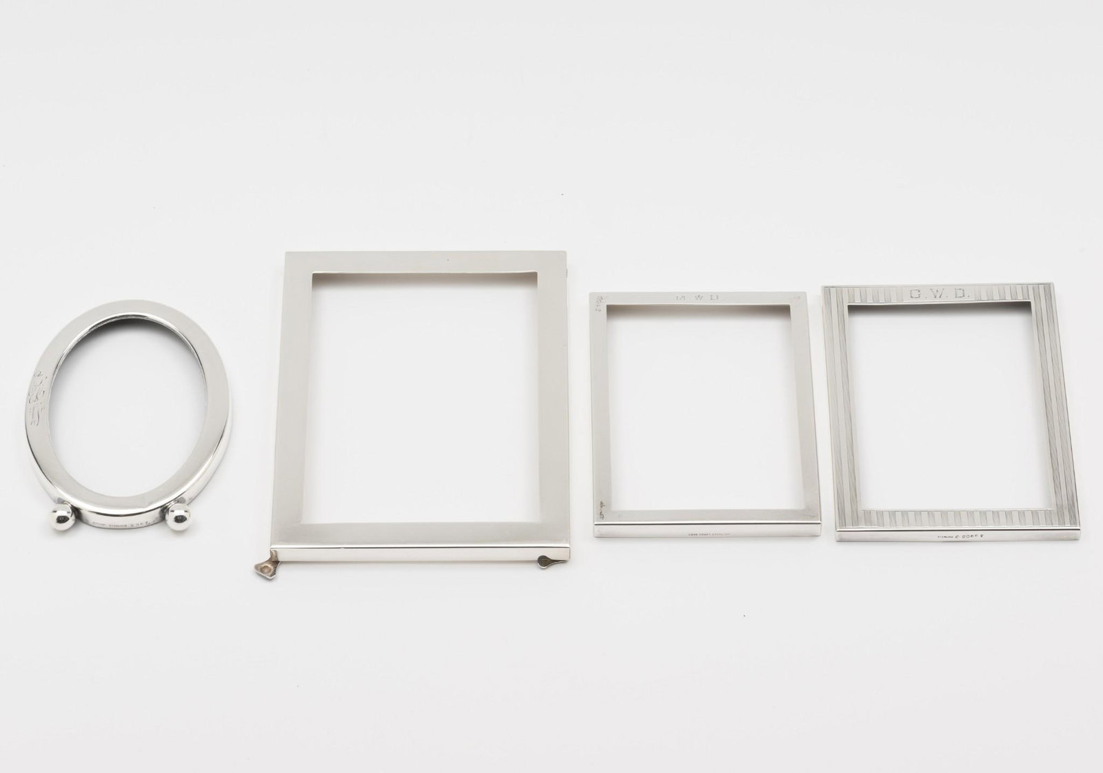 4 Sterling Picture Frames Incl Gorham (1 of 9)