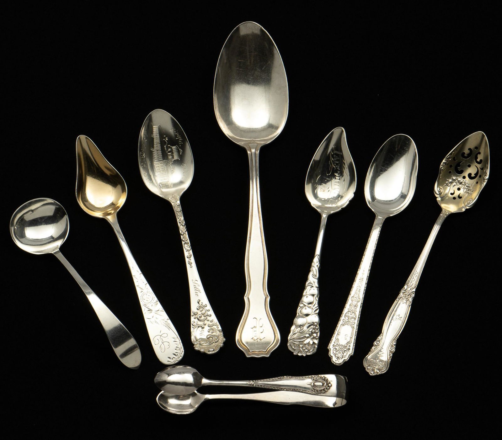 8 Pcs Sterling Flatware Incl Lunt (1 of 13)