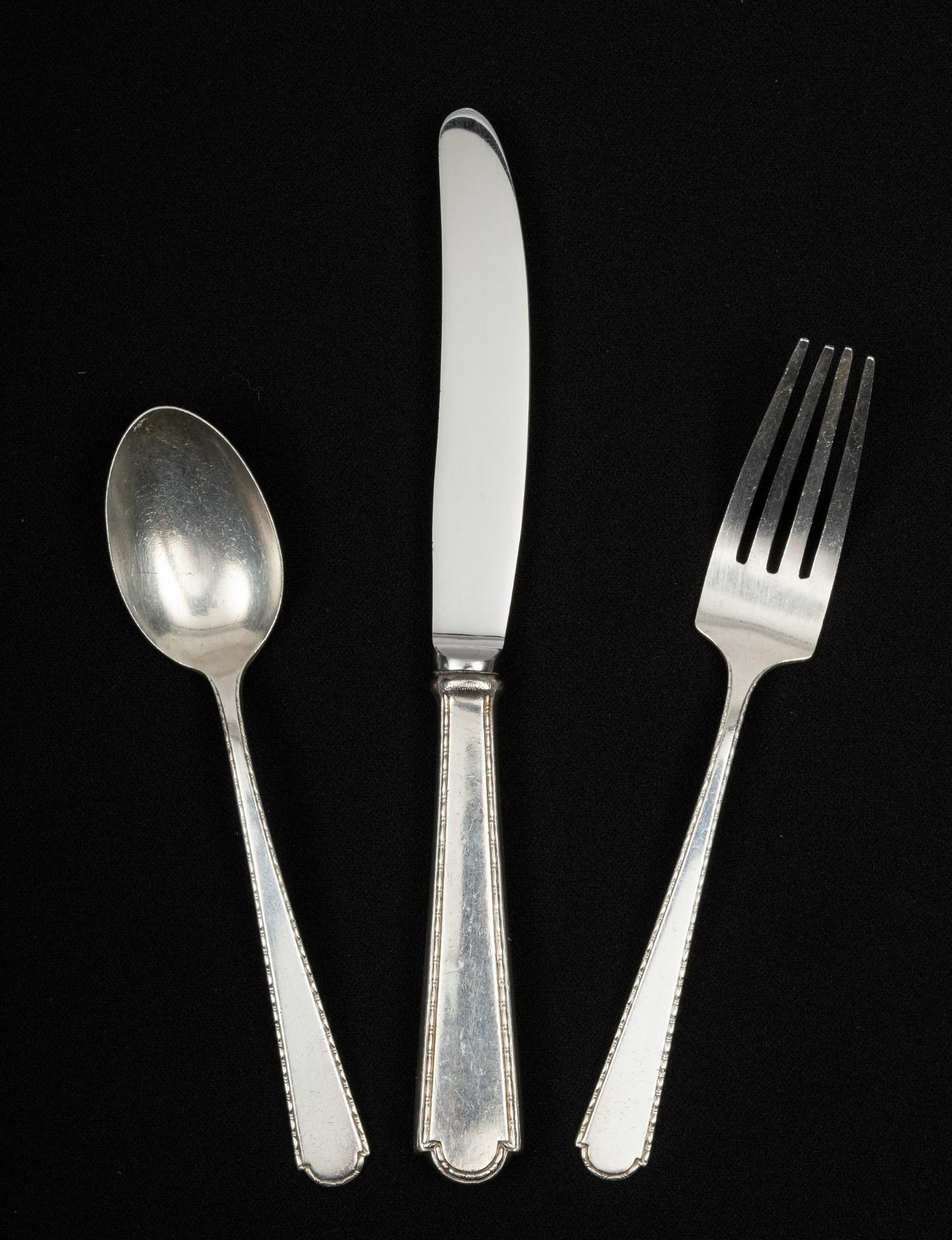 3 Pc Weidlich Sterling Spoon Co. Child's Flatware Set (1 of 5)