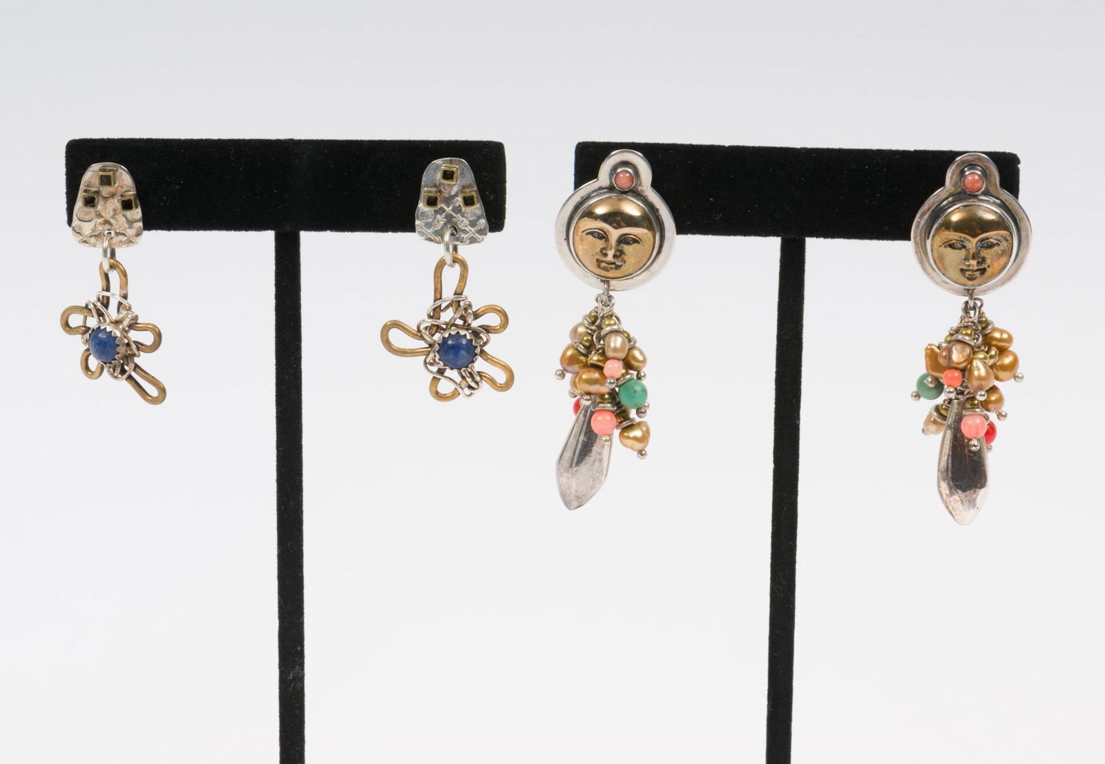 2 Pairs Of Sterling Earrings, Incl. Tabra (1 of 7)