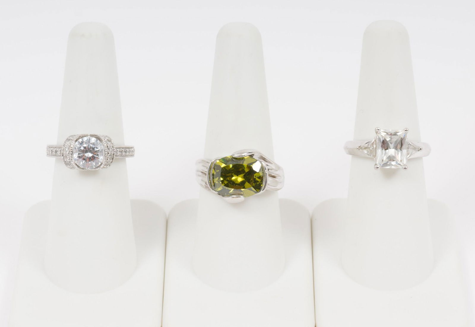 3 Sterling Fashion Rings (1 of 13)