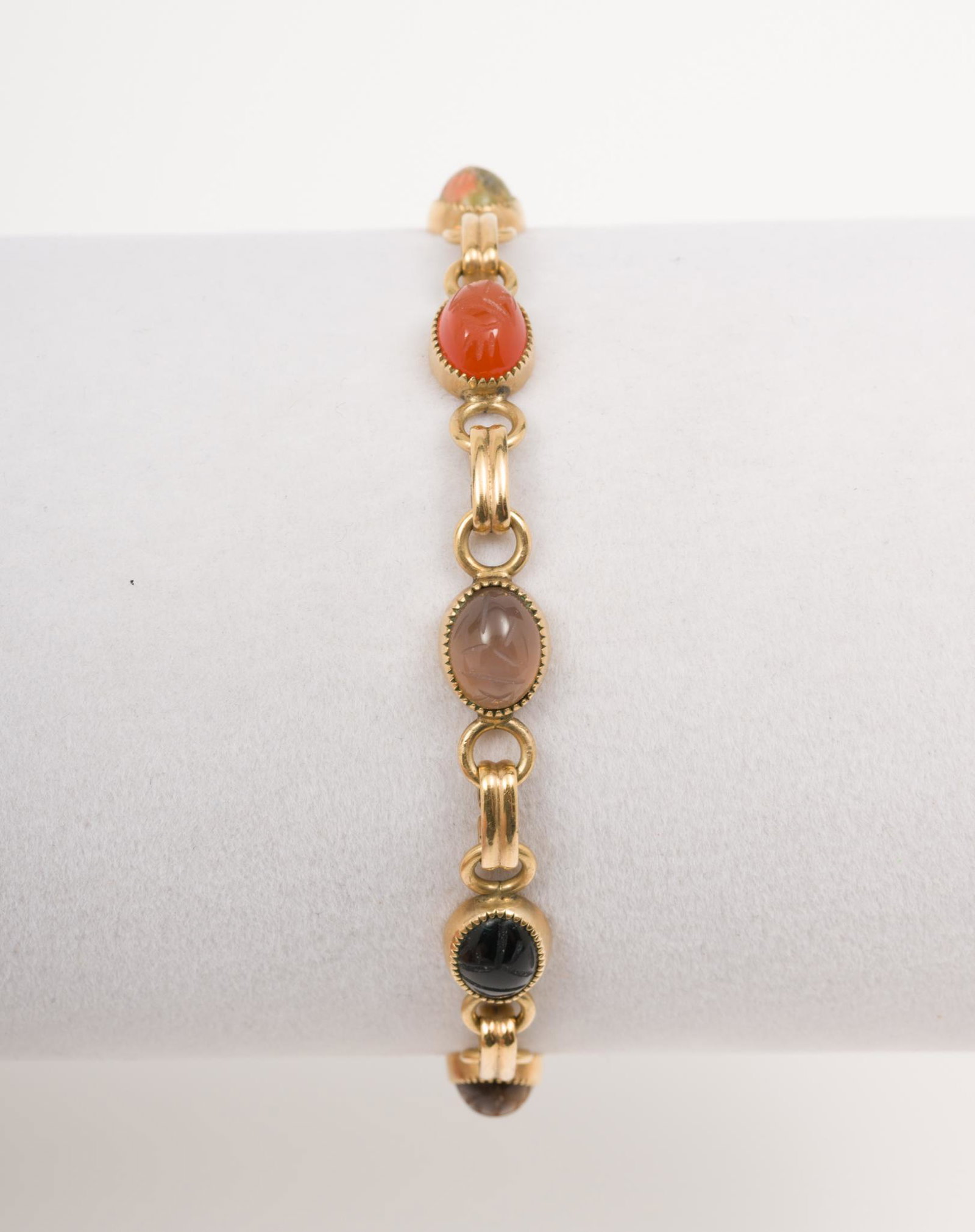 14k Gold Scarab Bracelet (1 of 4)