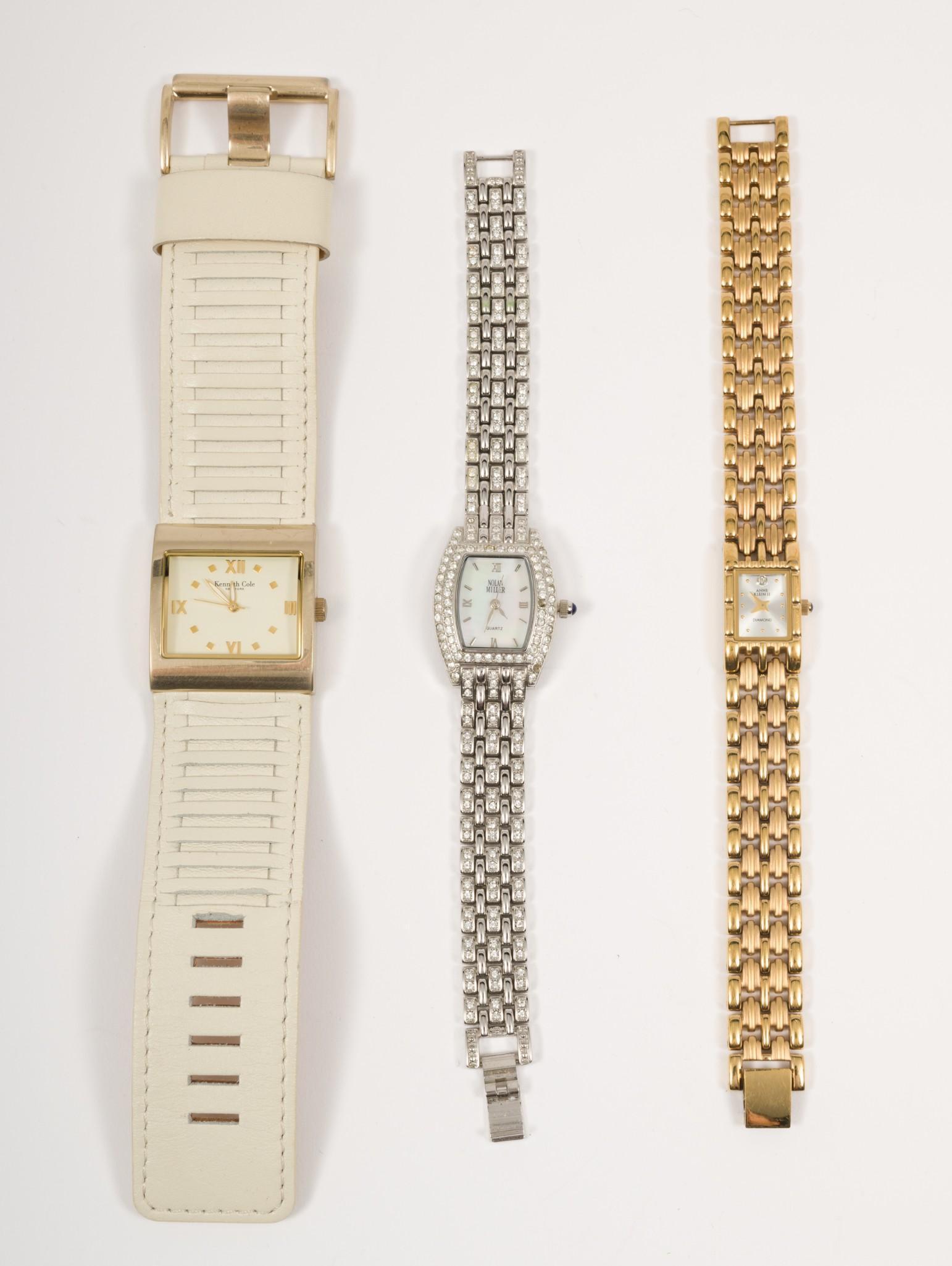 3 Ladies' Designer Wrist Watches Including Kenneth Cole (1 of 13)