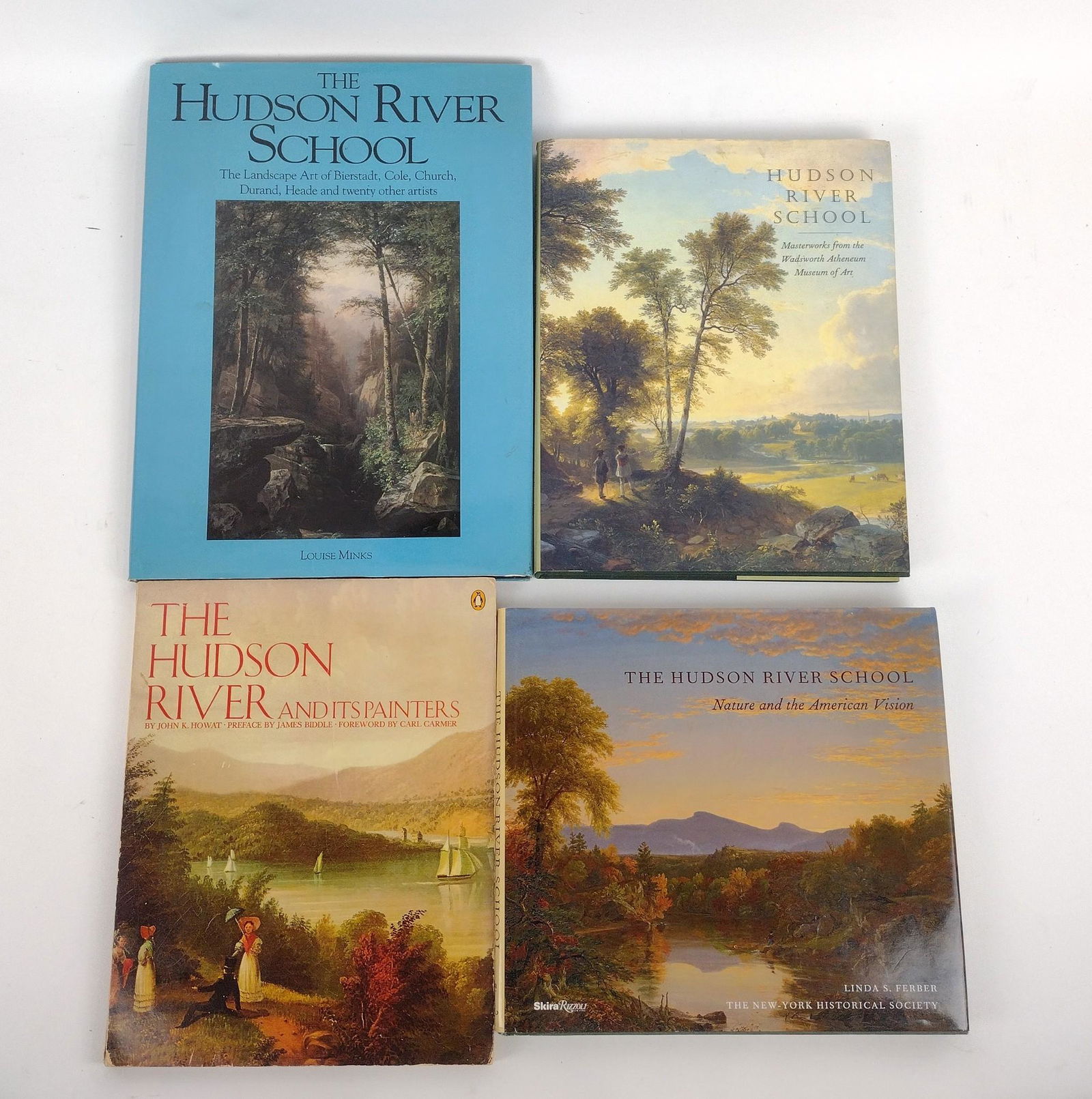 4 Hudson River School Books incl The Hudson River & It's Painters (1 of 19)
