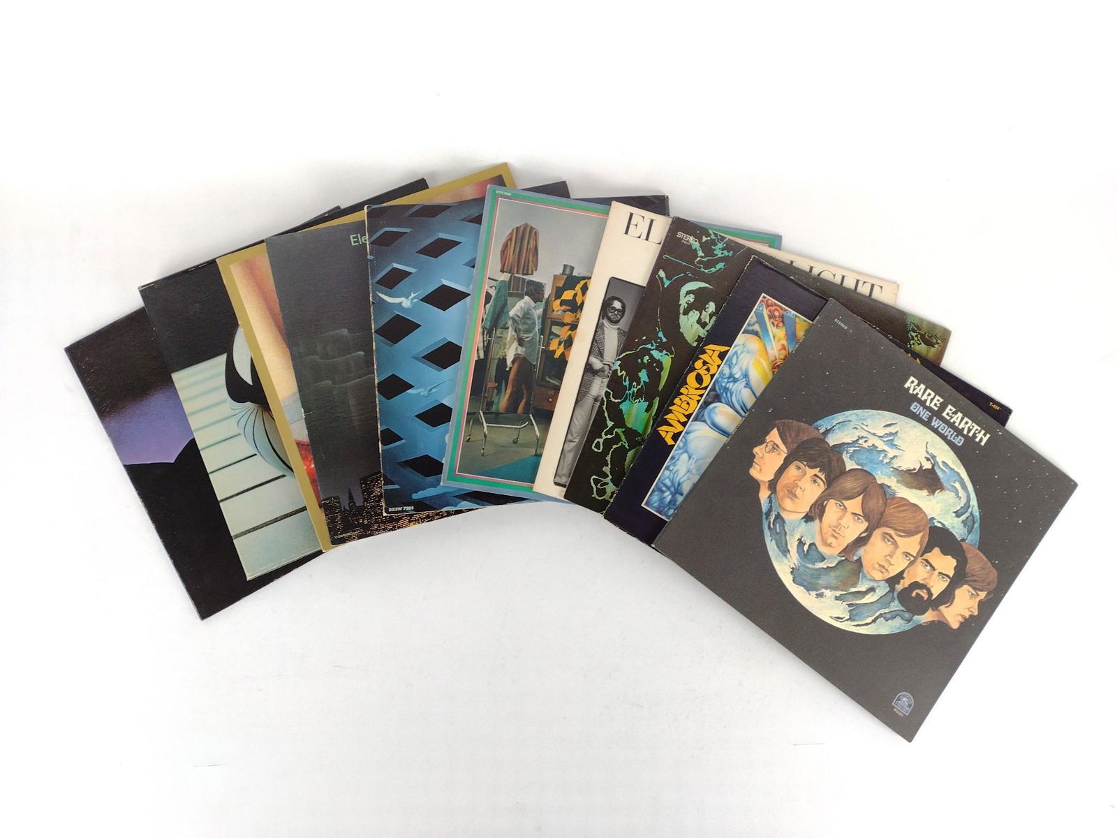 10 Records incl Rare Earth and The Who (1 of 3)