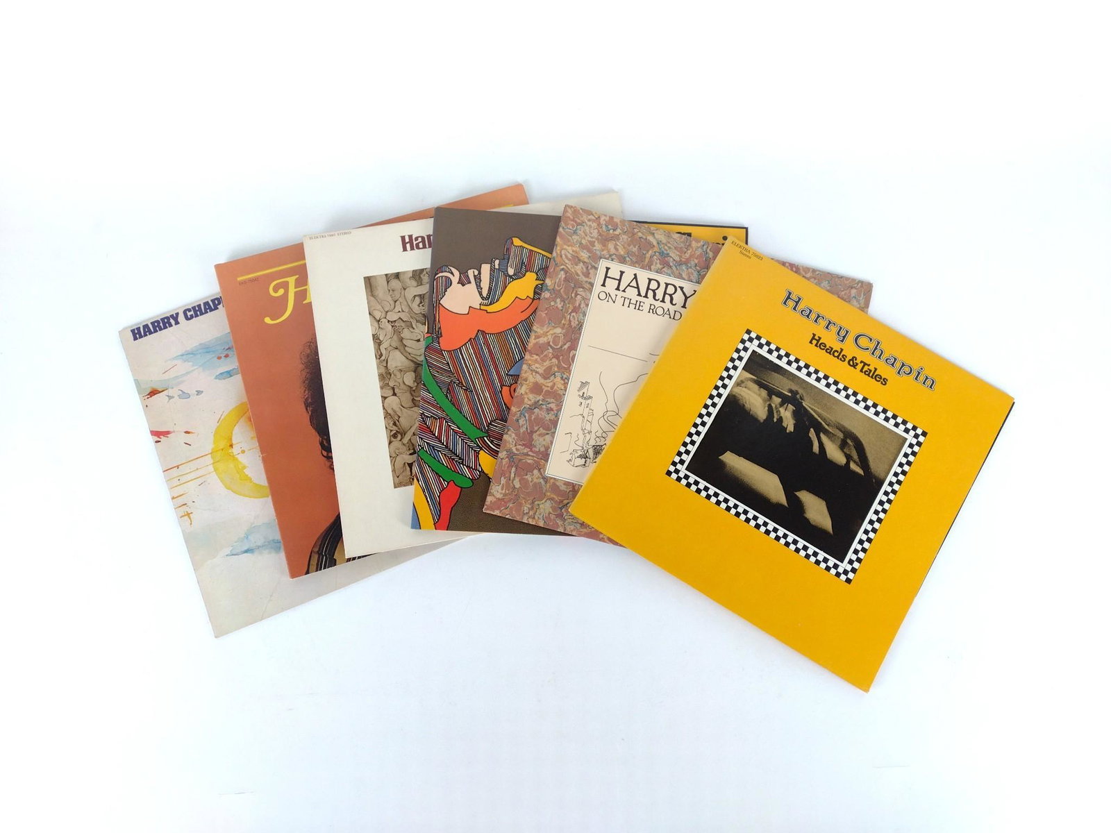 6 Records incl Harry Chapin (1 of 2)