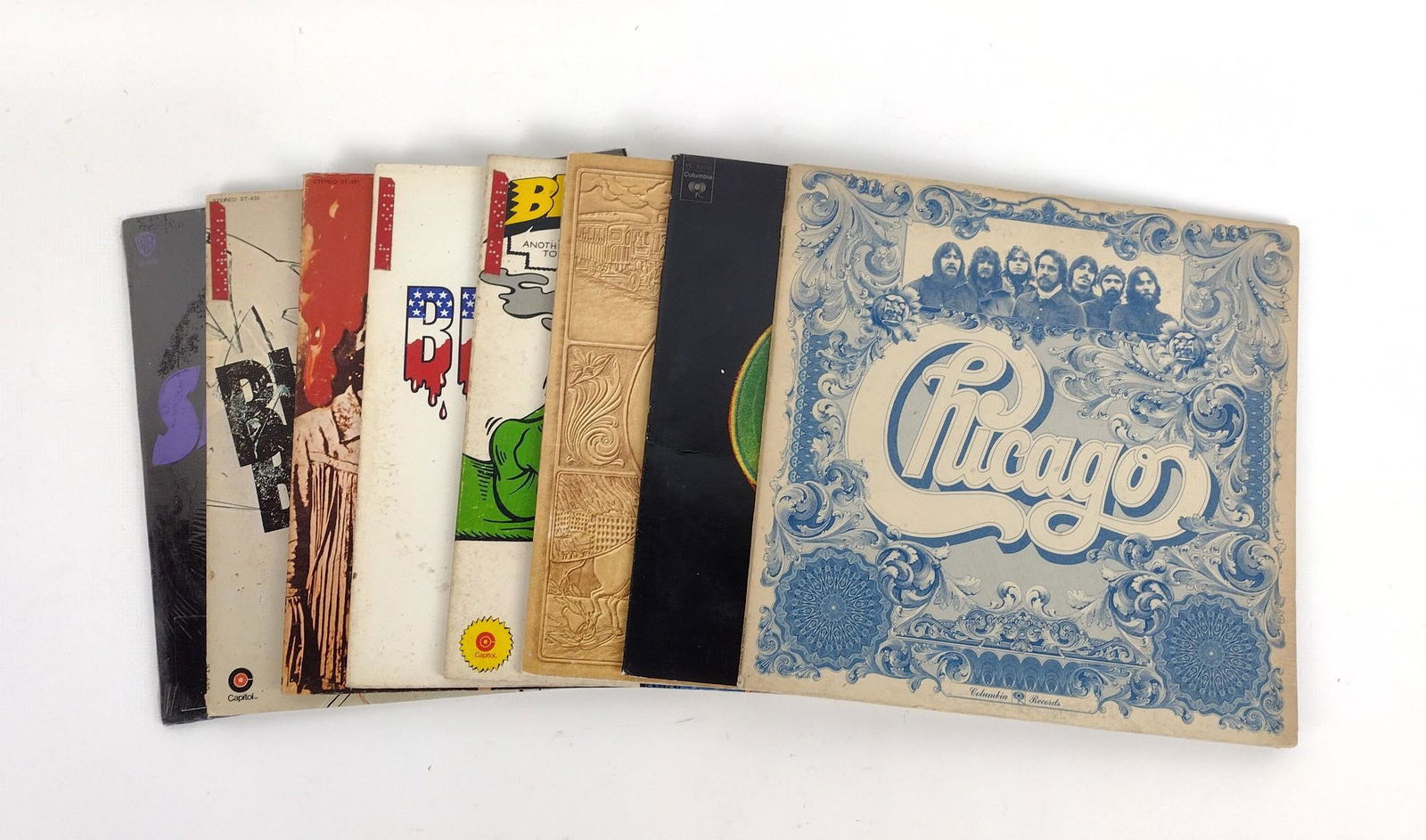 8 Records incl Bloodrock (1 of 3)