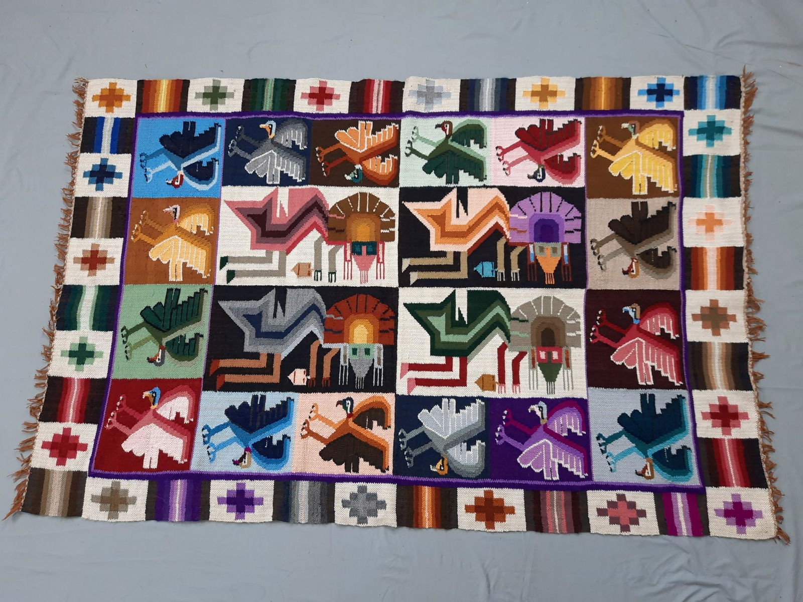 Peruvian Condor Themed Wall Hanging (1 of 2)