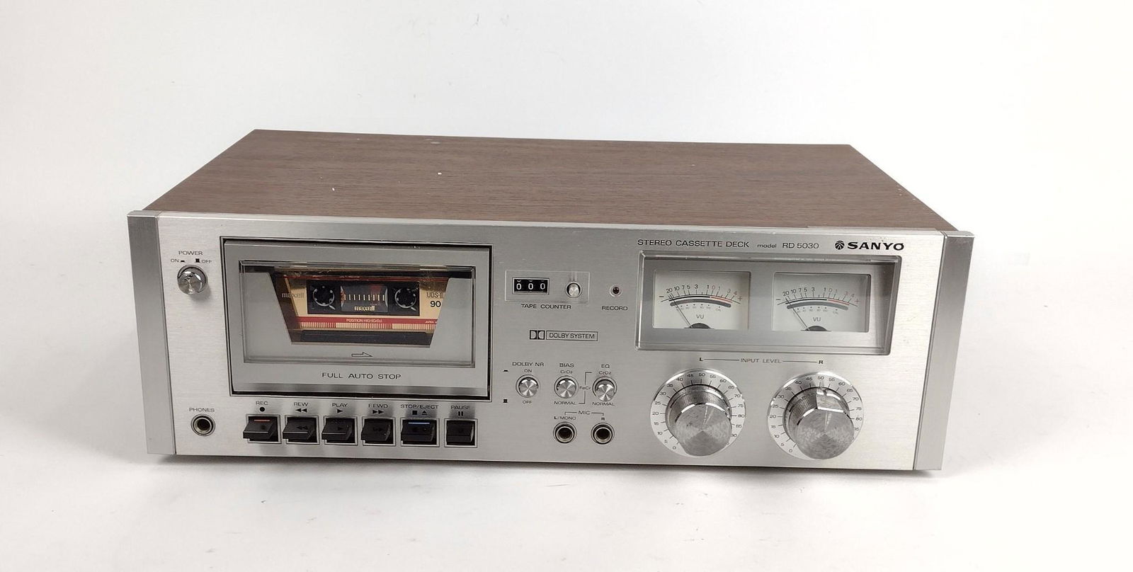 Sanyo Dolby Stereo Cassette Deck (1 of 5)