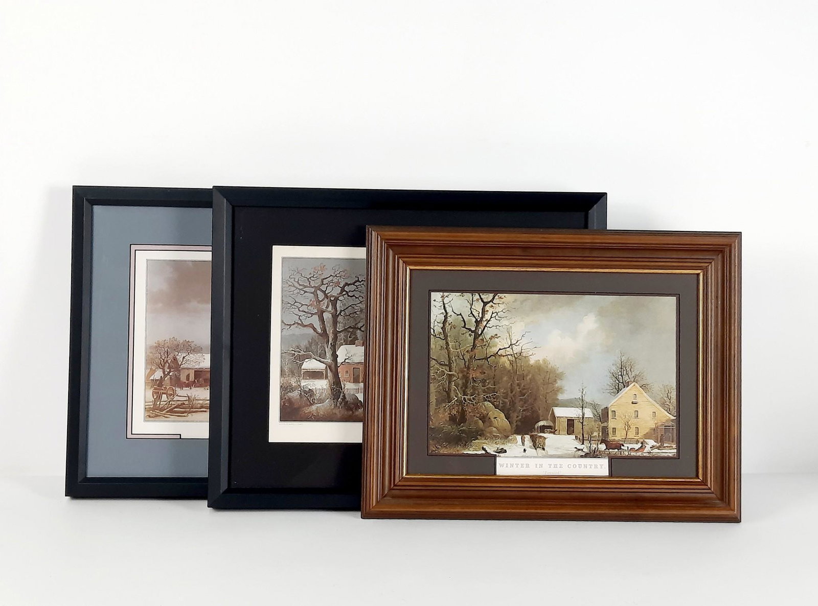 3 George H. Durrie Prints (1 of 5)