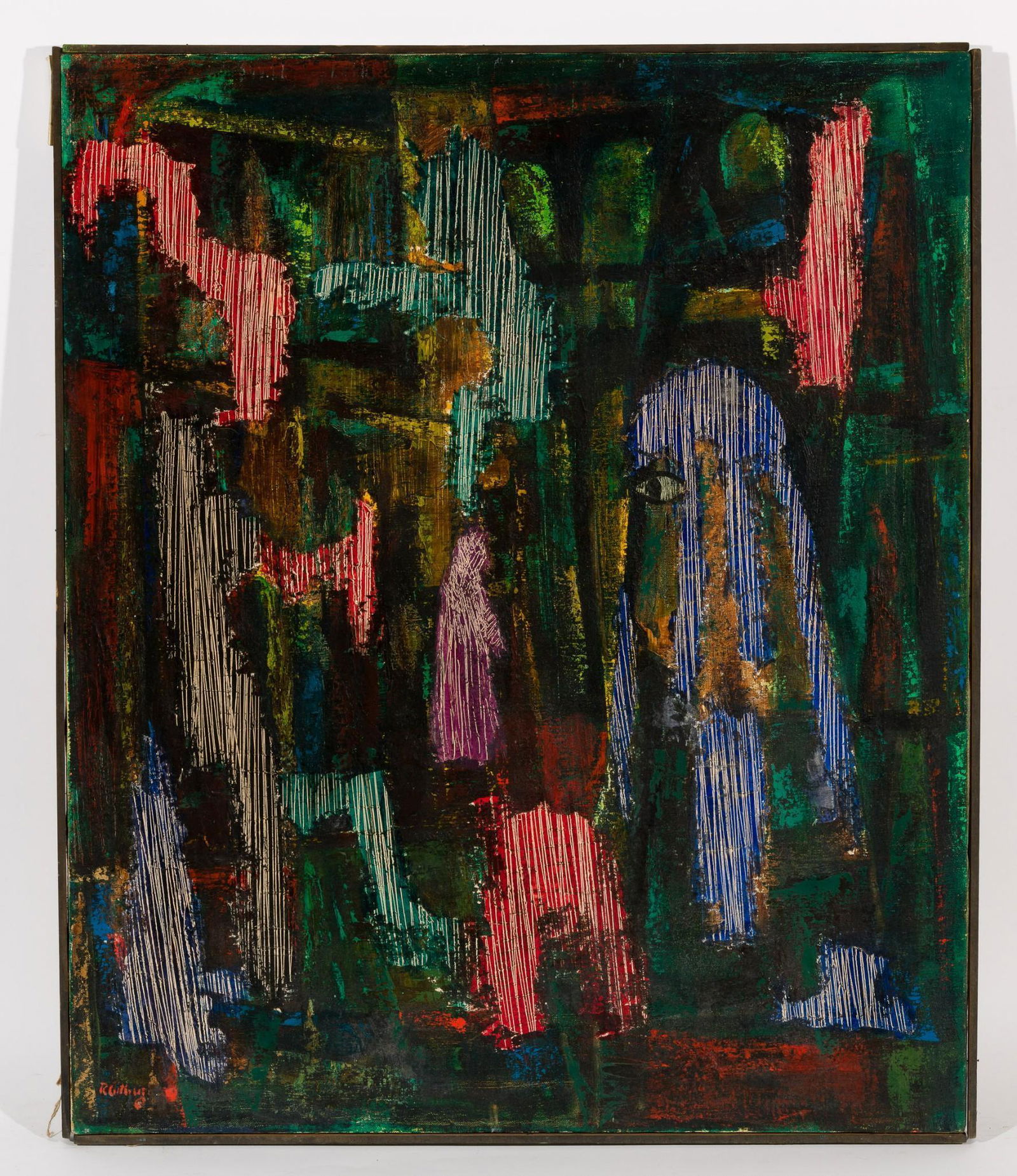 Sgraffito Composition (1 of 3)