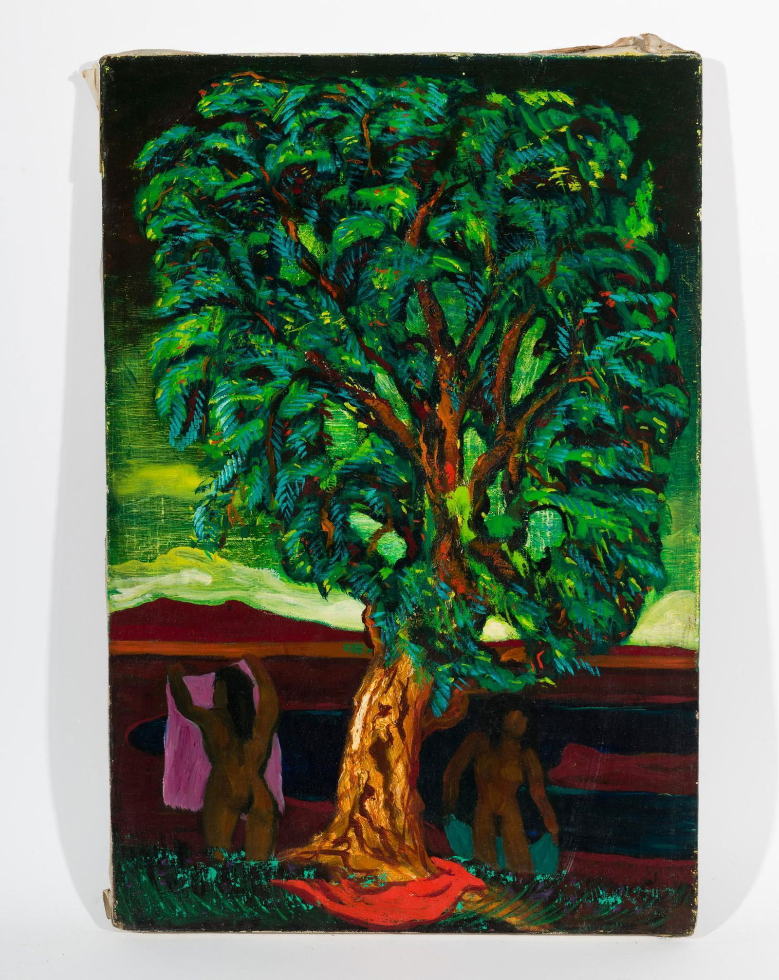 The Green Tree with Dark Bathers (1 of 3)