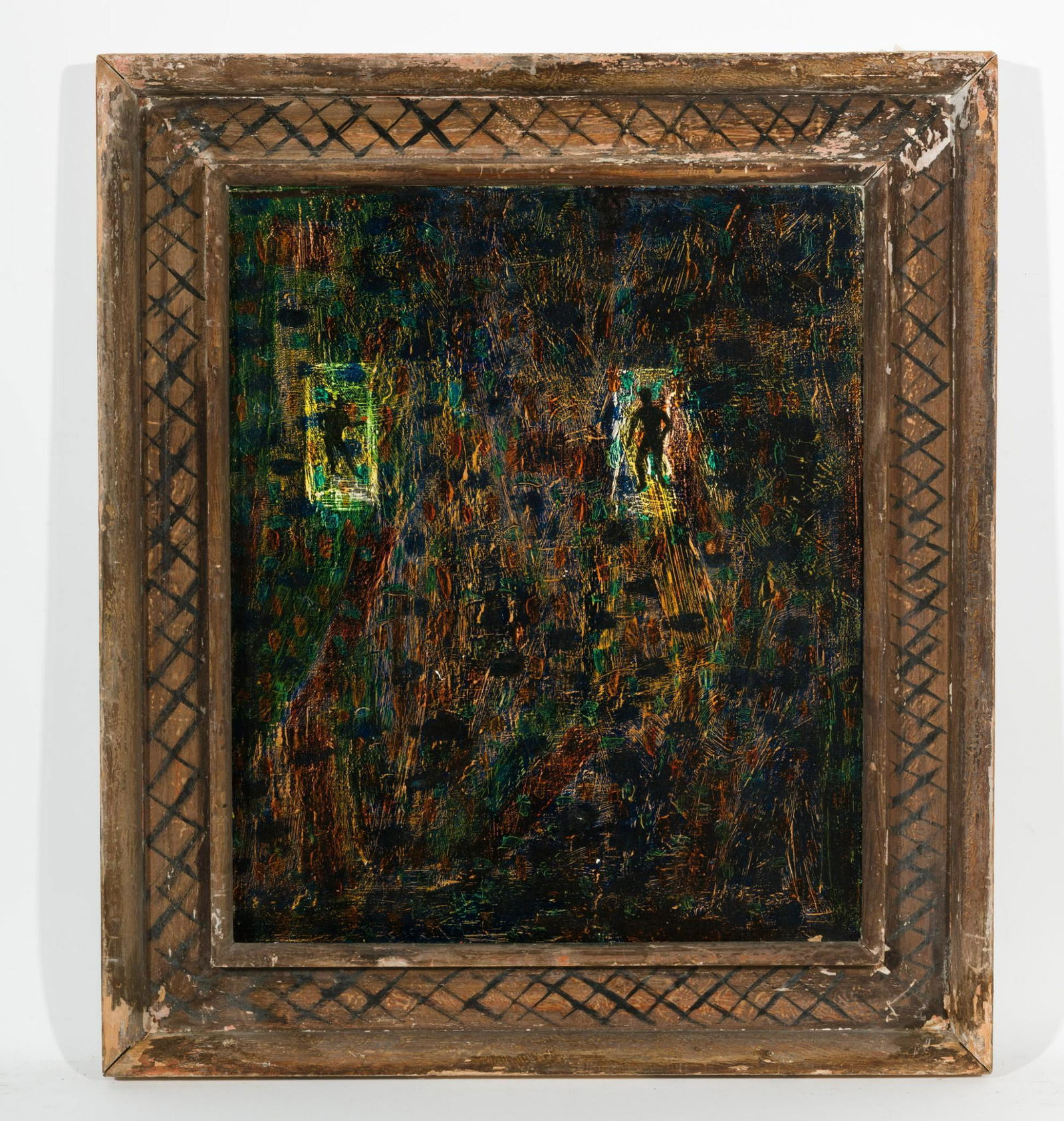 Untitled, Abstract with Two Figures (1 of 2)