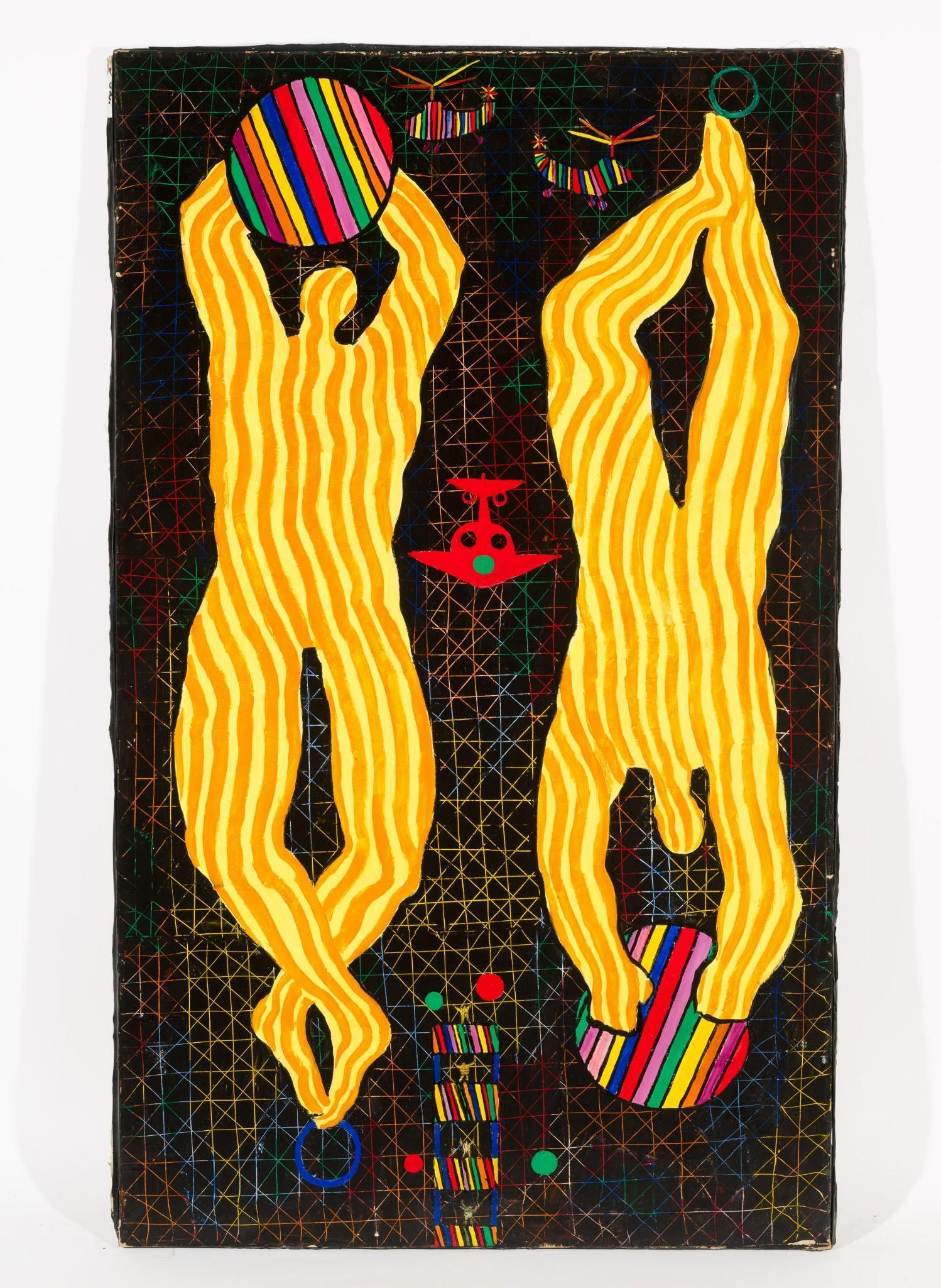 Sgraffito Composition, 1966 (1 of 2)